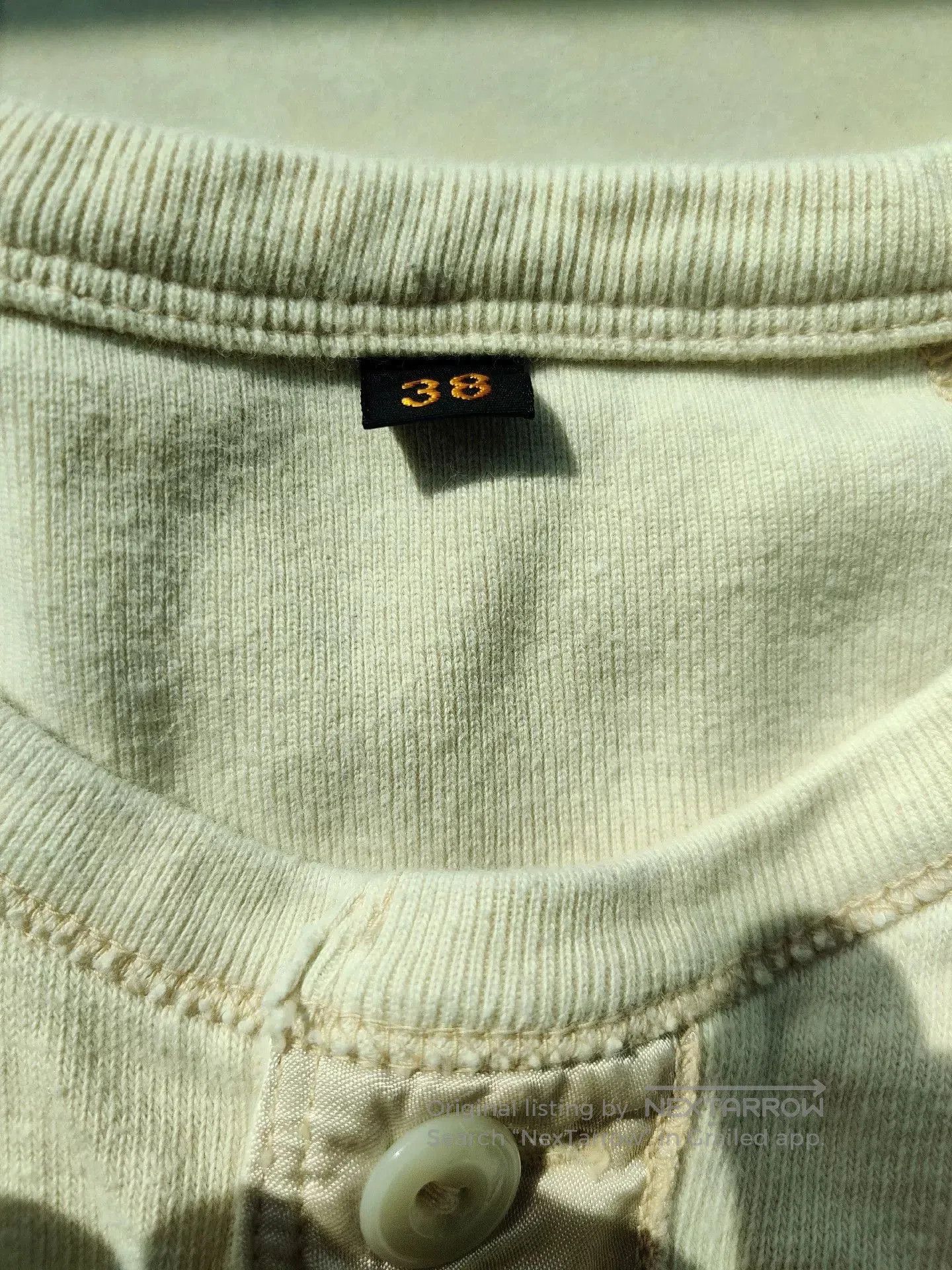 Freewheelers bootleggers henley long sleeve shirt. Size US M / EU 48-50 / 2 - 3 Thumbnail