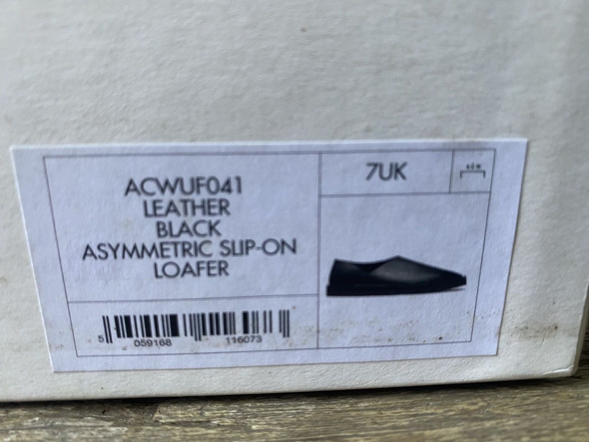 A-COLD-WALL* ACW Leather Asymmetric Slip On Loafer BNIB Size US 8 / EU 41 - 9 Thumbnail