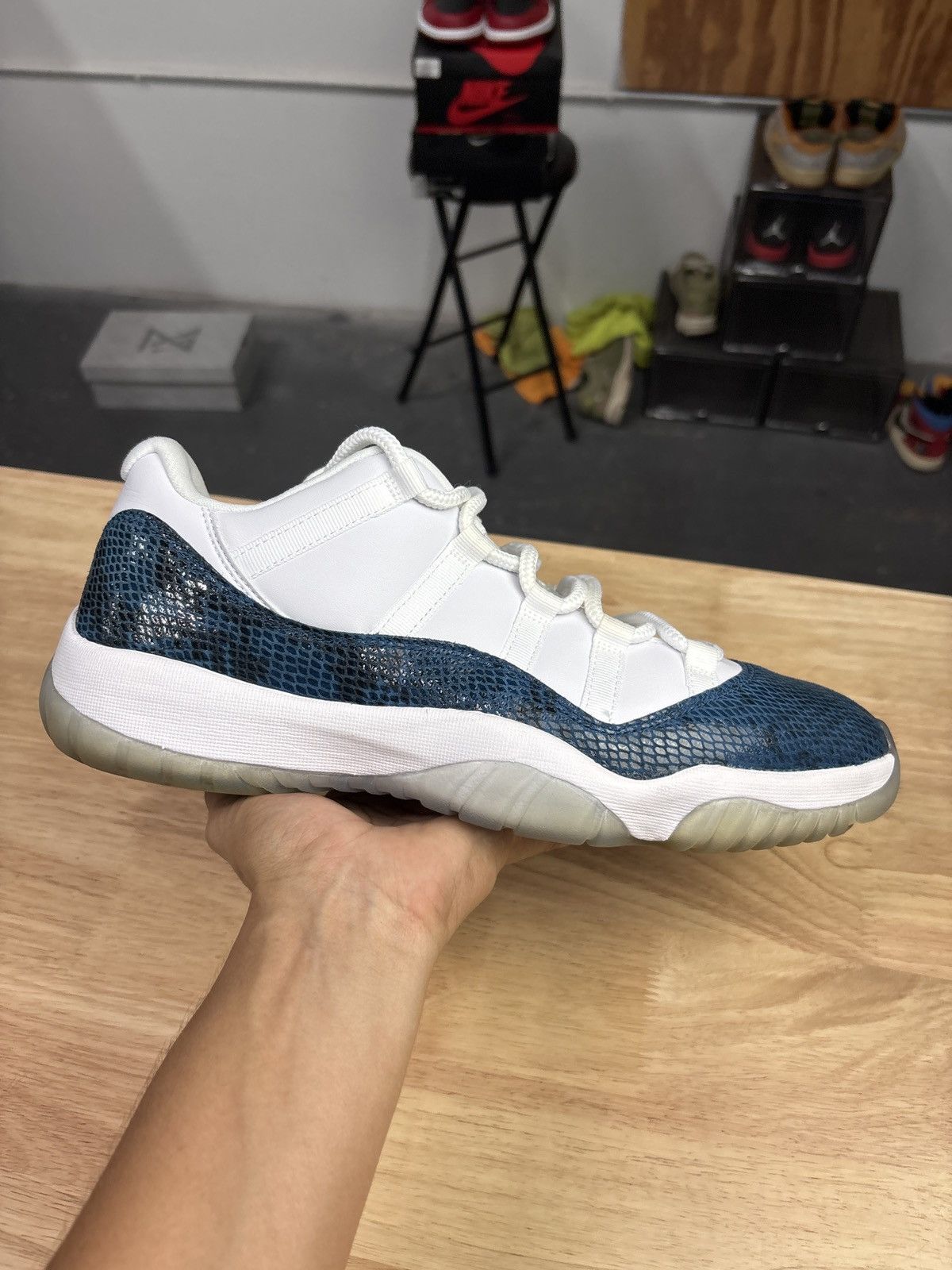 Air Jordan 11 Retro Low “Snake Navy” (2019)