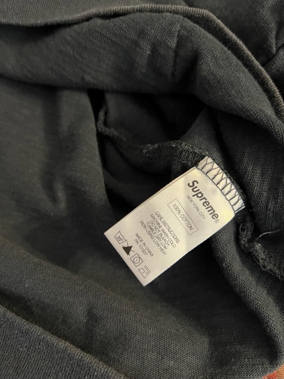 Supreme Pre-Owned Supreme Silver Label Thin Pullover Hoodie Navy L Size US L / EU 52-54 / 3 - 5 Thumbnail