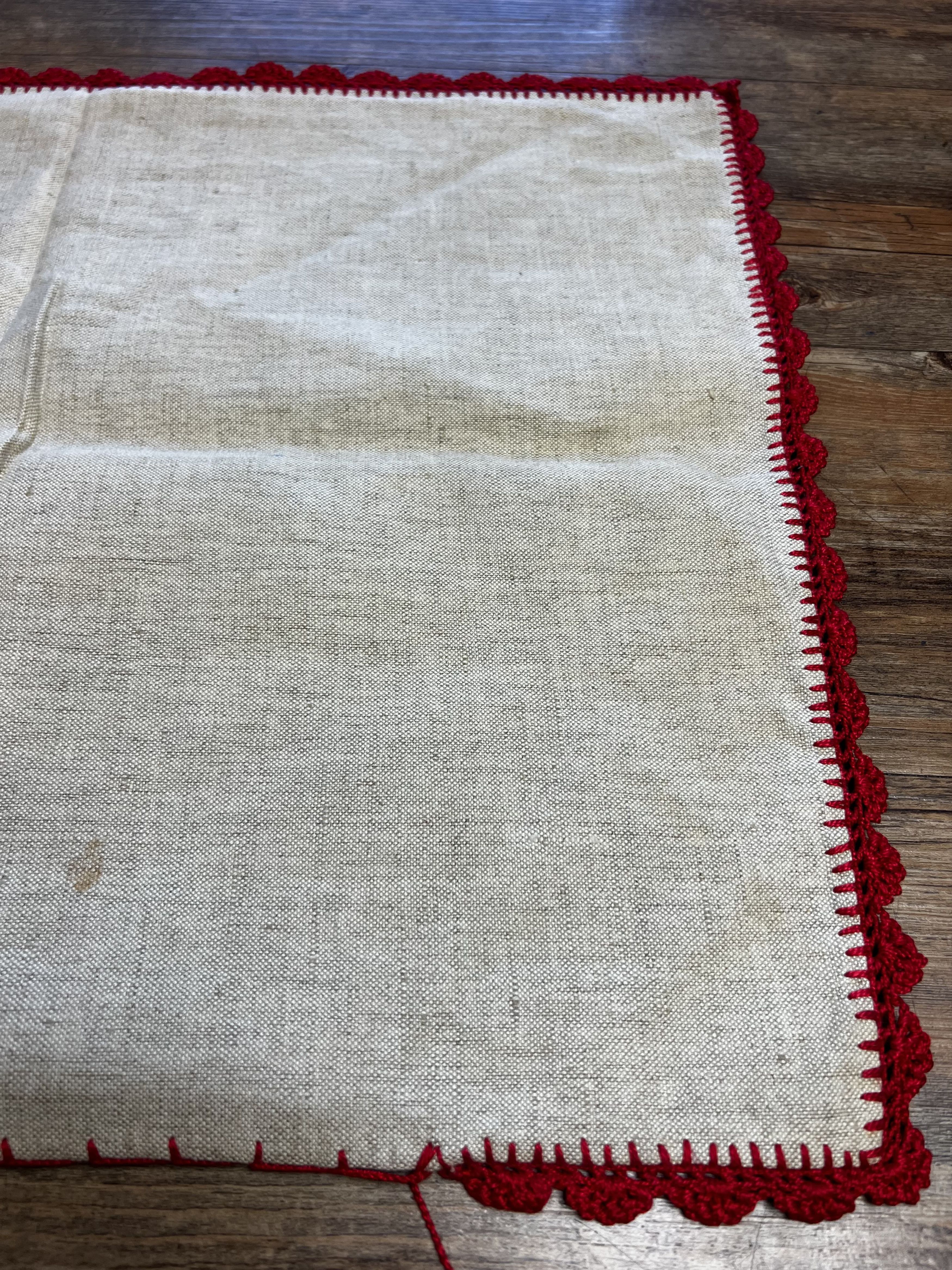 Vintage Vintage Needle Point Cross Stitch Throw Pillow Case Size ONE SIZE - 12 Thumbnail