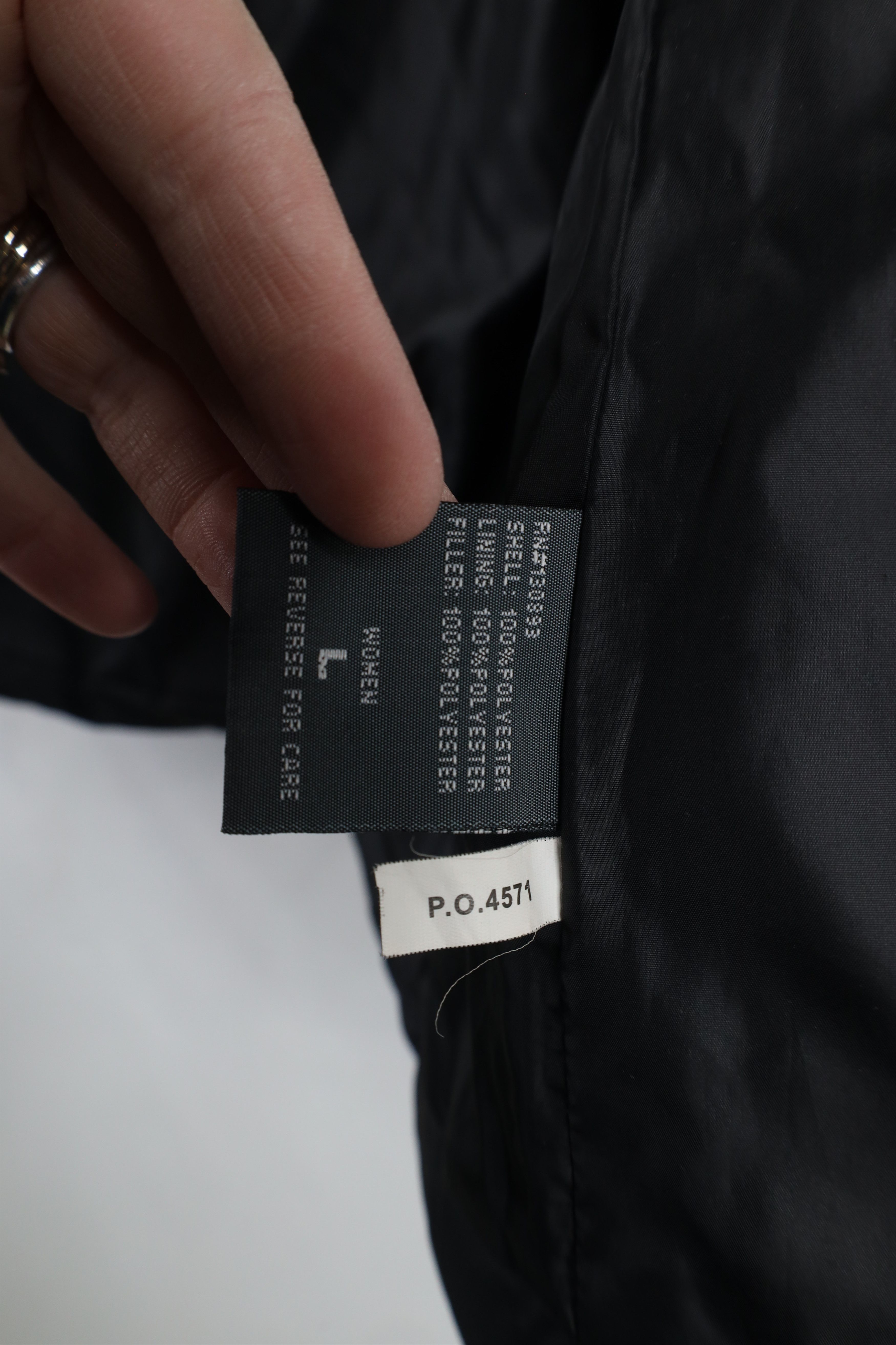 New Balance × Vintage Vintage Y2K New Balance Reflective Full Zip Puffer Jacket Size L / US 10 / IT 46 - 12 Thumbnail