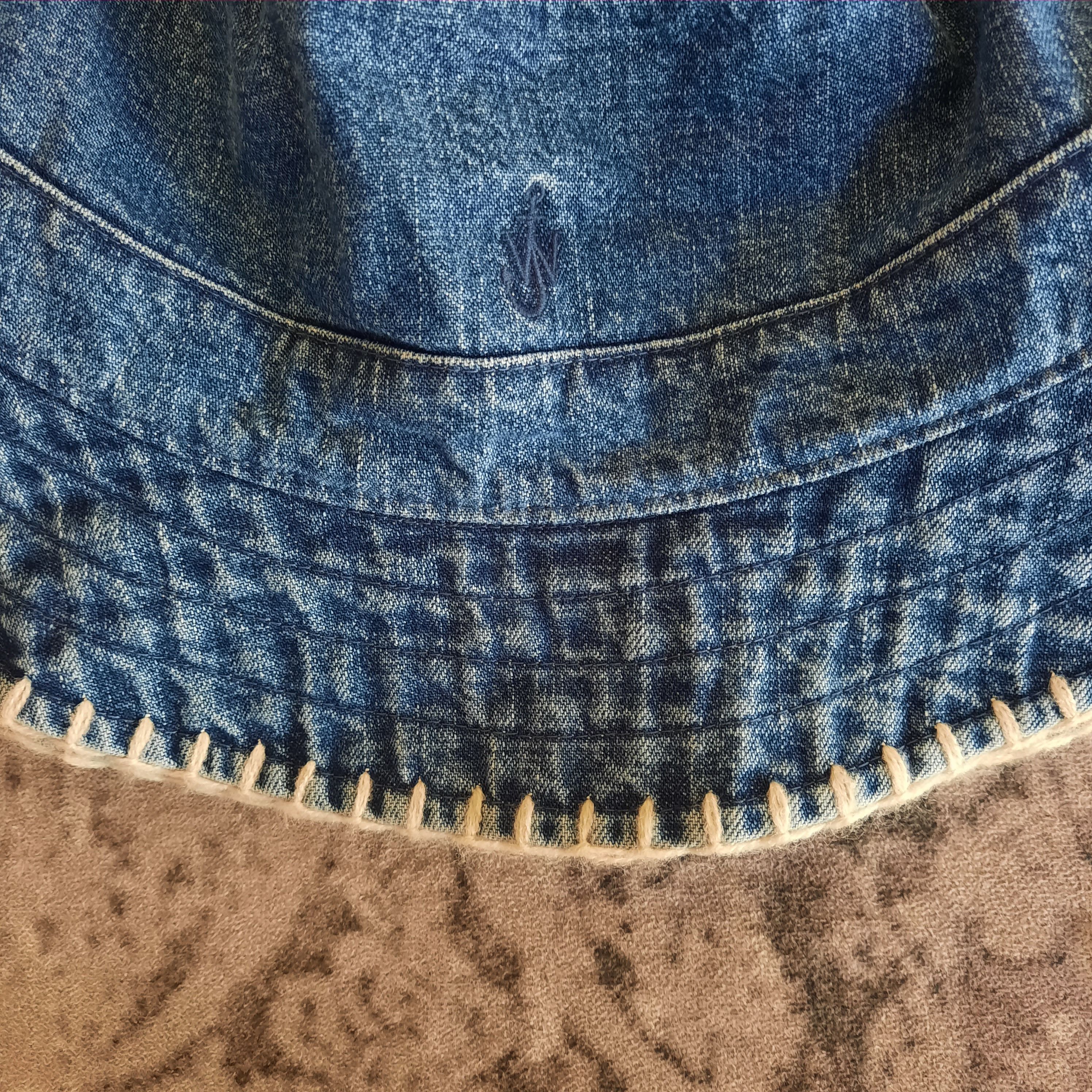 JW Anderson 🔥Uniqlo x J.W.Anderson SS21 crafted denim bucket hat Size ONE SIZE - 2 Thumbnail