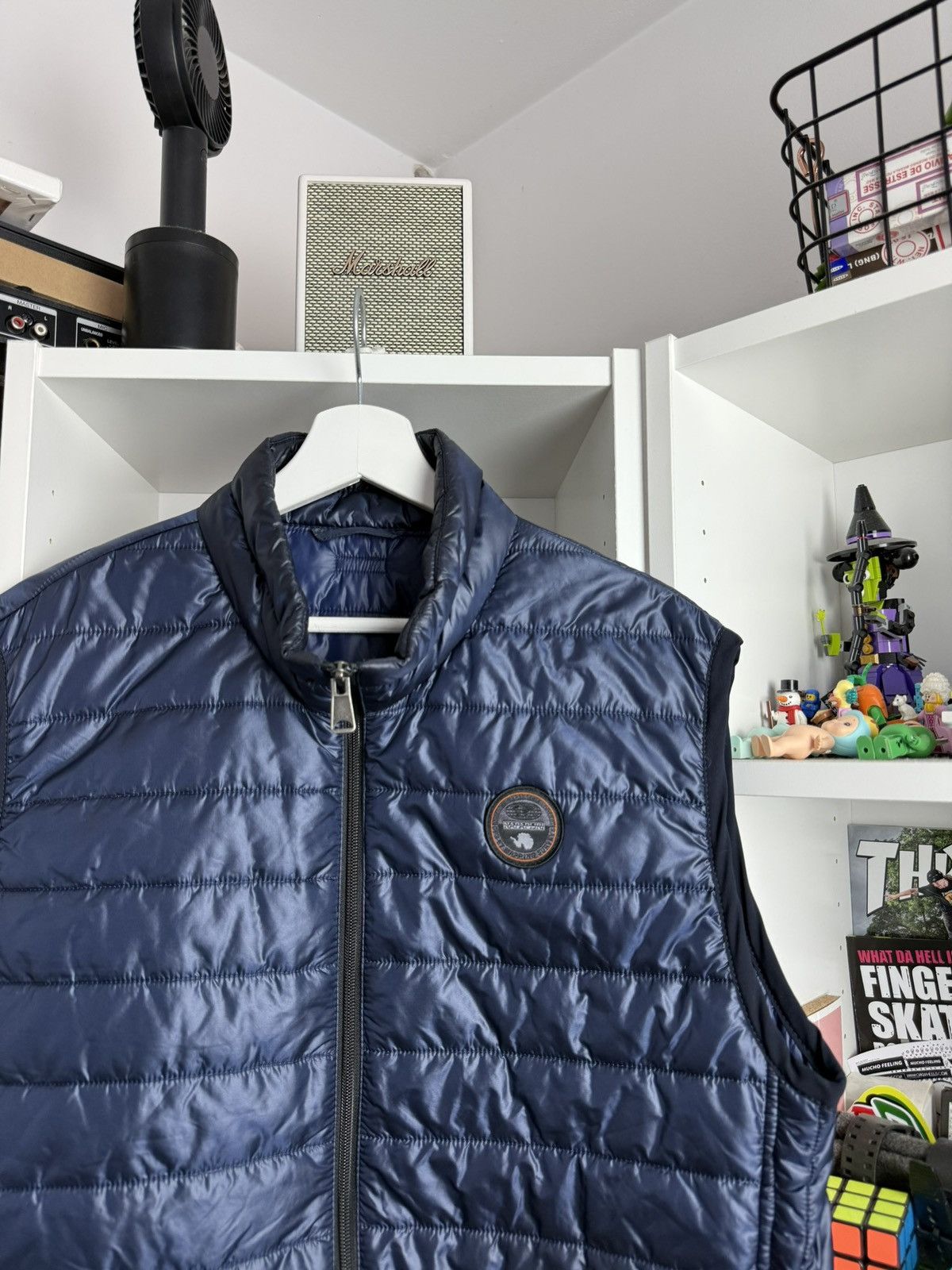 Designer × Napapijri Napapijri lightweight puffer vest XL gorpcore outdoor gilet Size US XL / EU 56 / 4 - 3 Thumbnail