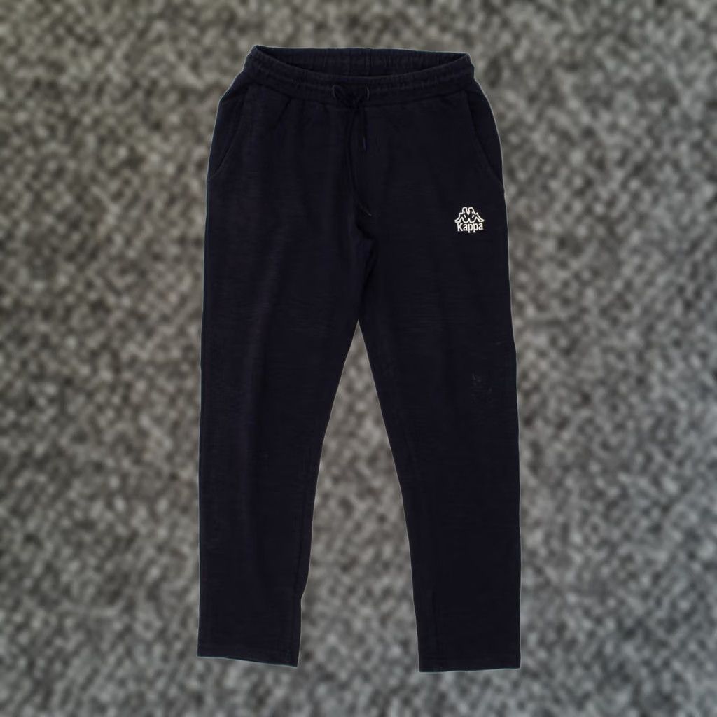 Kappa KAPPA Mens Tracksuit Trousers Medium Navy Blue Cotton Size US 31 - 1 Thumbnail