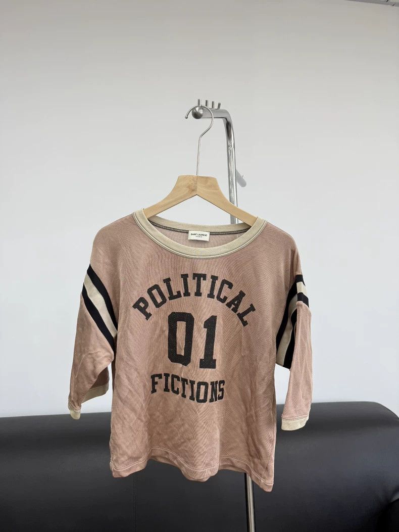 Saint Laurent Paris Saint Laurent ParisPink short-sleeved T-shirt 2504-Nextarr Size S / US 4 / IT 40 - 1 Thumbnail