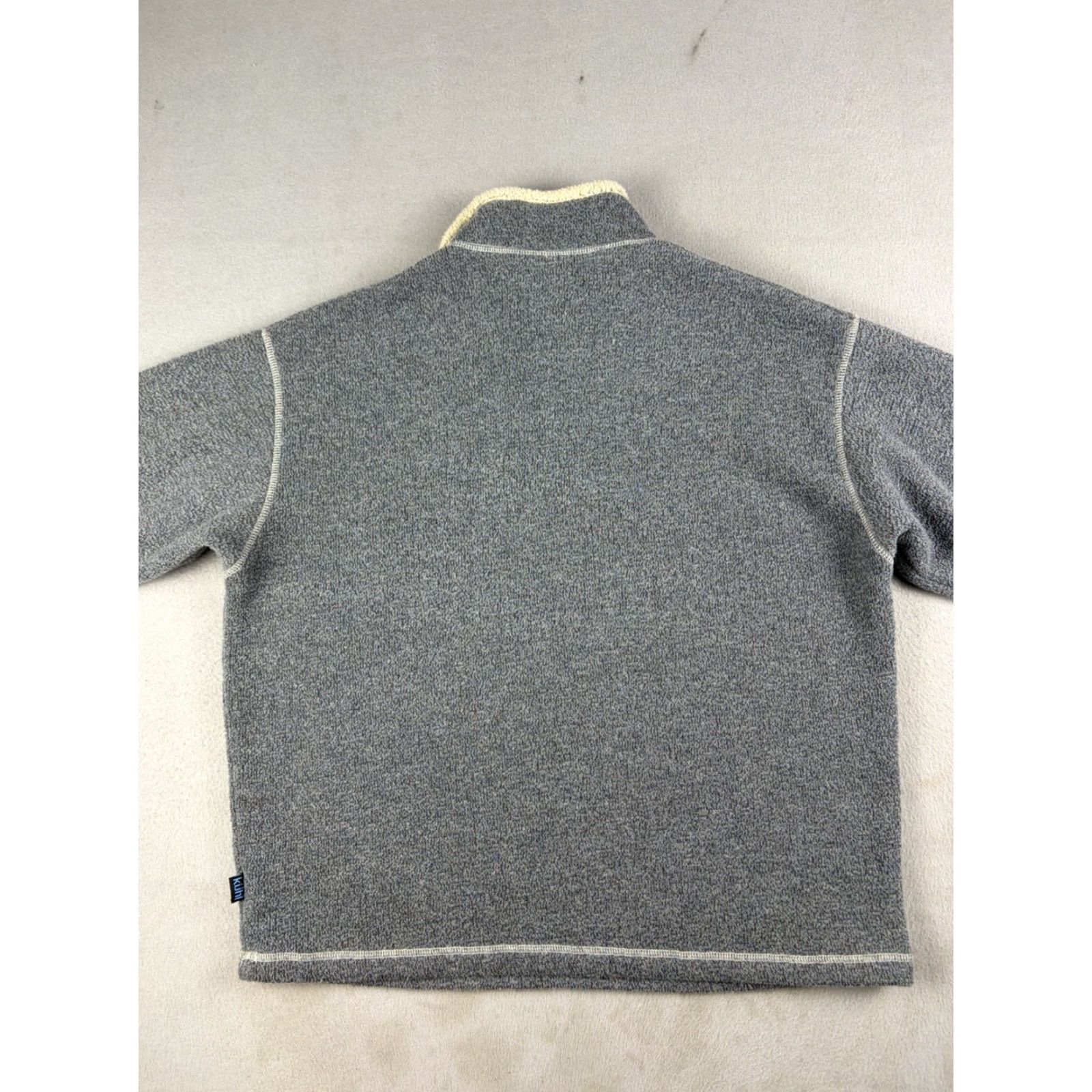 Vintage VINTAGE Kuhl Sweater Men M Gray Fleece Pullover Crew Neck Outdoor Hiking Size US M / EU 48-50 / 2 - 6 Thumbnail