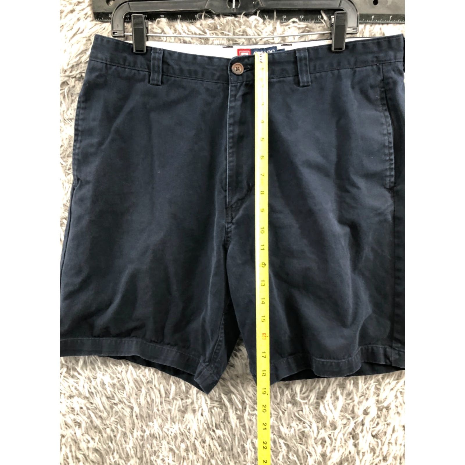 Chaps Chaps Chino Shorts Mens Size 36 Mid Rise Medium Wash Blue Size US 36 / EU 52 - 3 Thumbnail