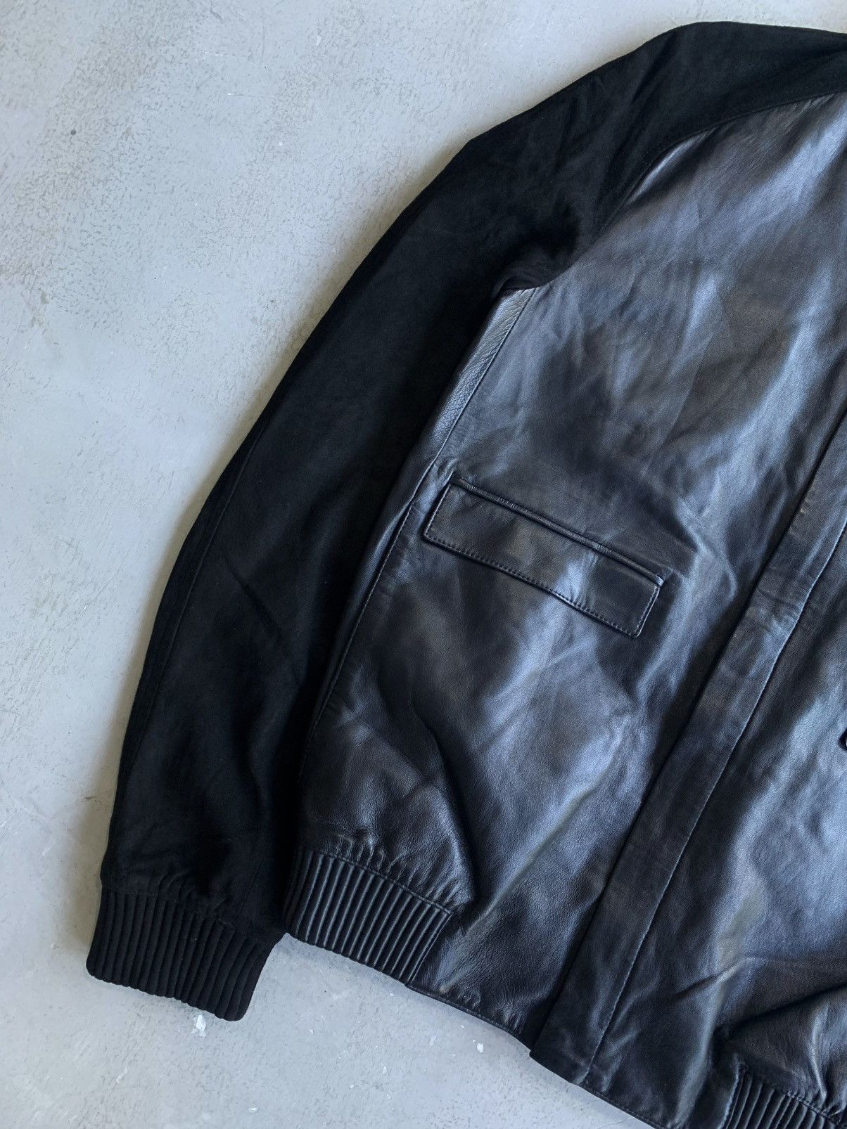 Dior Dior Homme - Leather Suede Zip Jacket Size US S / EU 44-46 / 1 - 4 Thumbnail