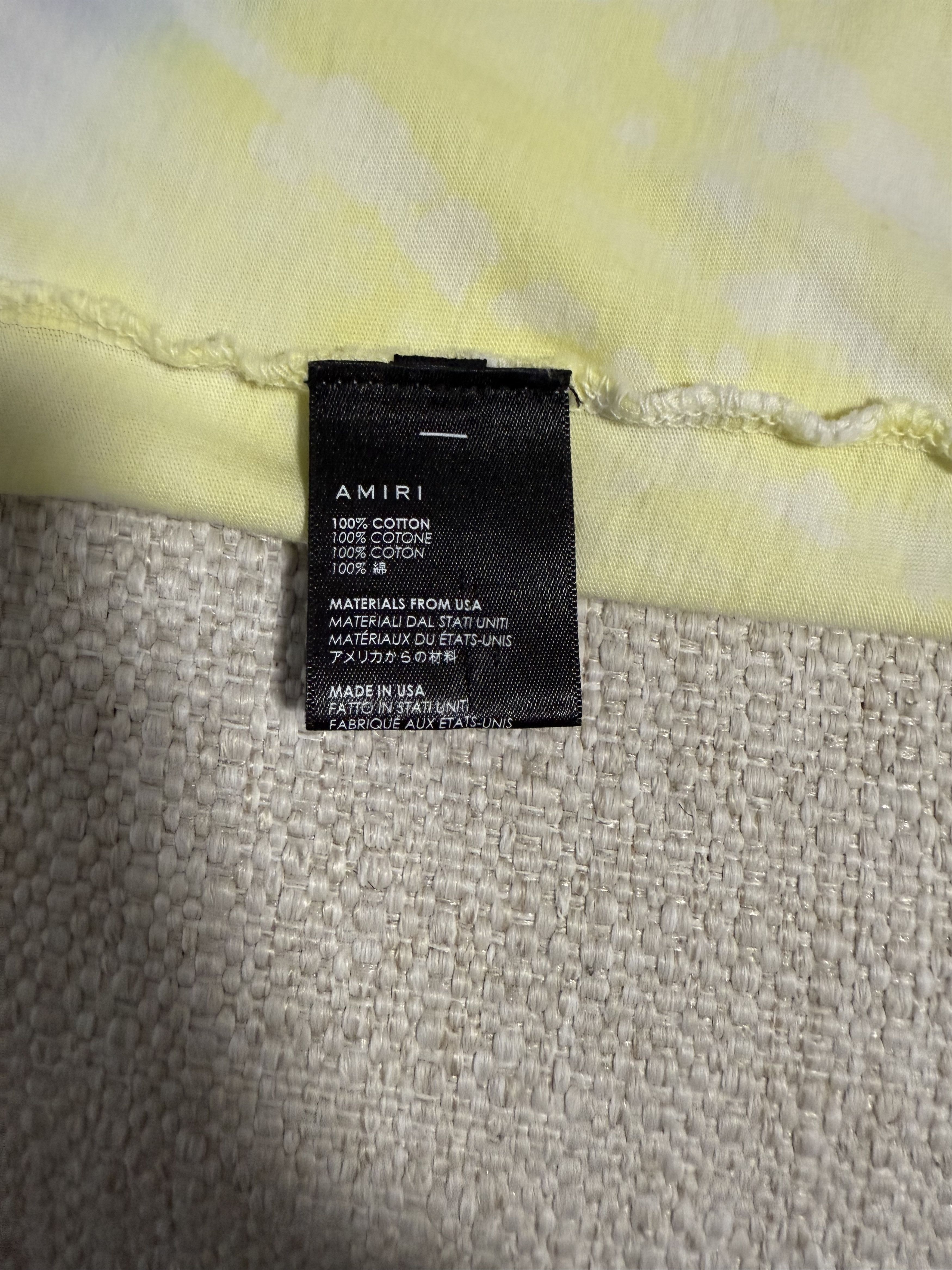Amiri Amiri Tie Dye Multicolor Hippie Tee Size US S / EU 44-46 / 1 - 6 Thumbnail