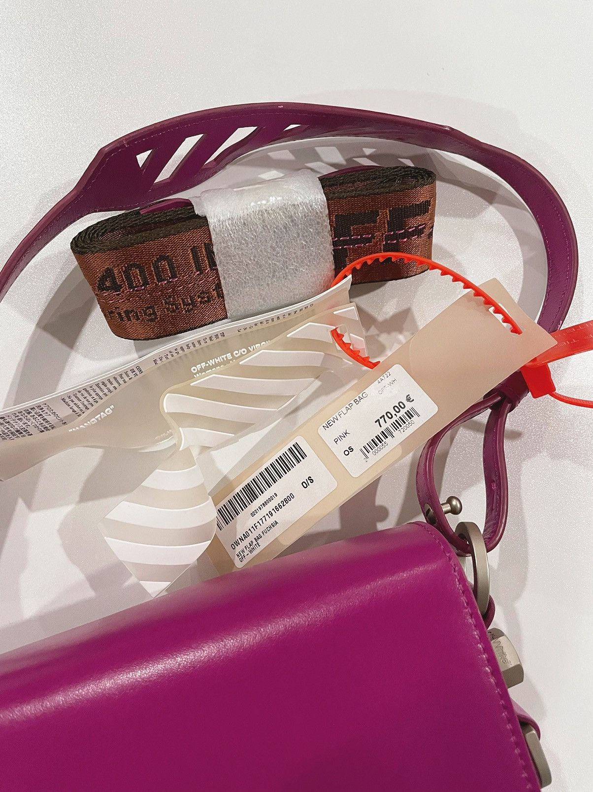 Off-White Off-White Pink New Flap bag Size ONE SIZE - 7 Thumbnail