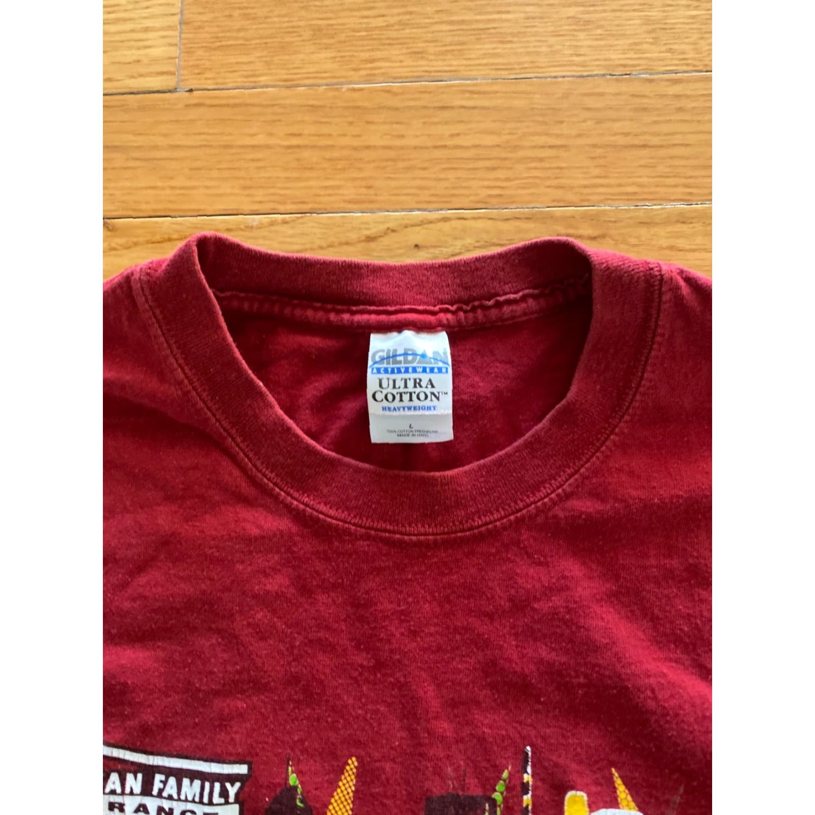 Vintage VTG Coca-Cola Circle City Classic Shirt Red L Mens Crew Neck Short Sleeve Football Logo 1990s 2000s Sports T-Shirt Cotton Knit Vintage Size US L / EU 52-54 / 3 - 4 Thumbnail