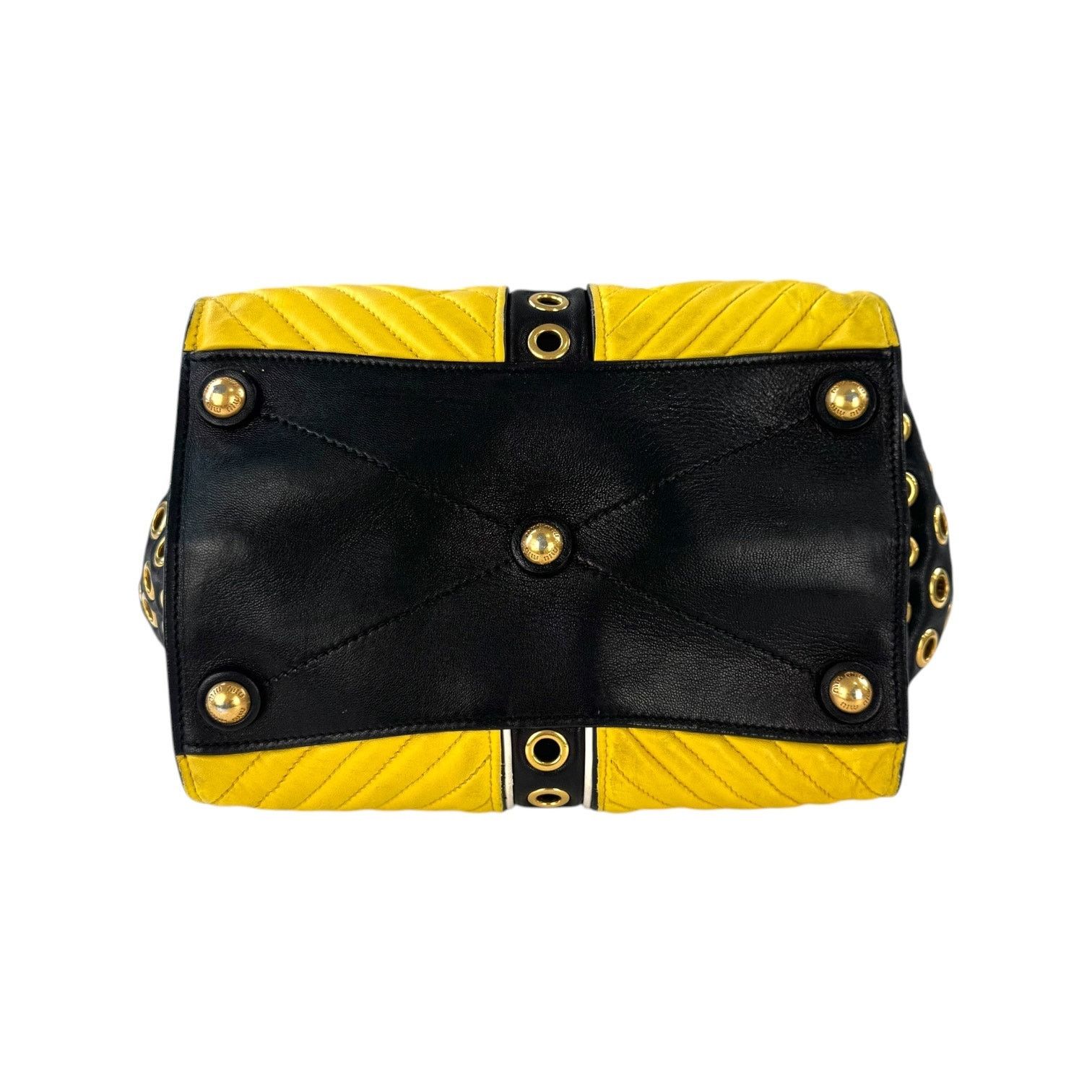 Miu Miu Miu Miu Biker Grommet Tote Bag Size ONE SIZE - 8 Thumbnail