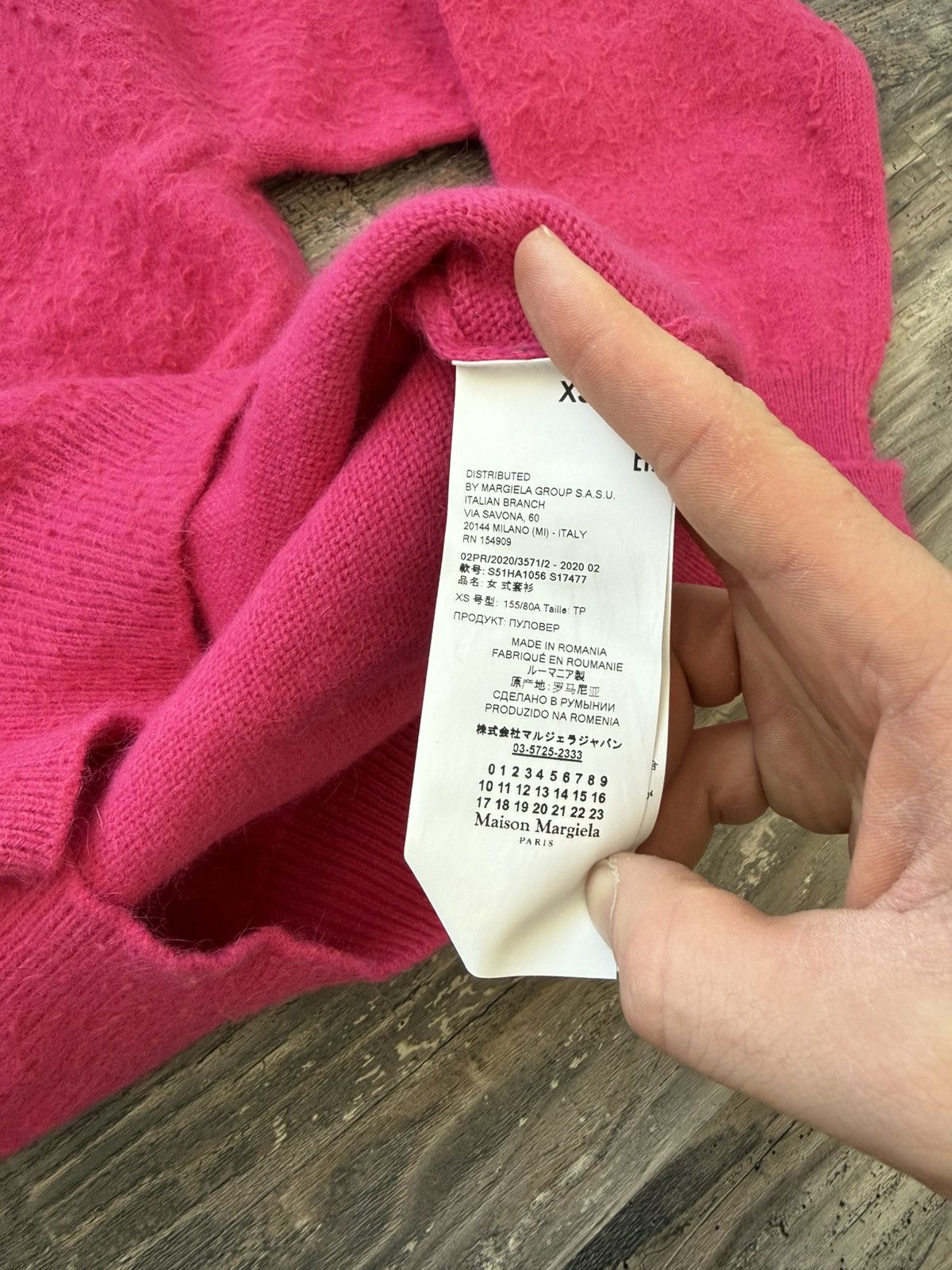 Maison Margiela NWT - Maison Margiela Angora 4 Stitch Sweater Size XS / US 0-2 / IT 36-38 - 7 Thumbnail