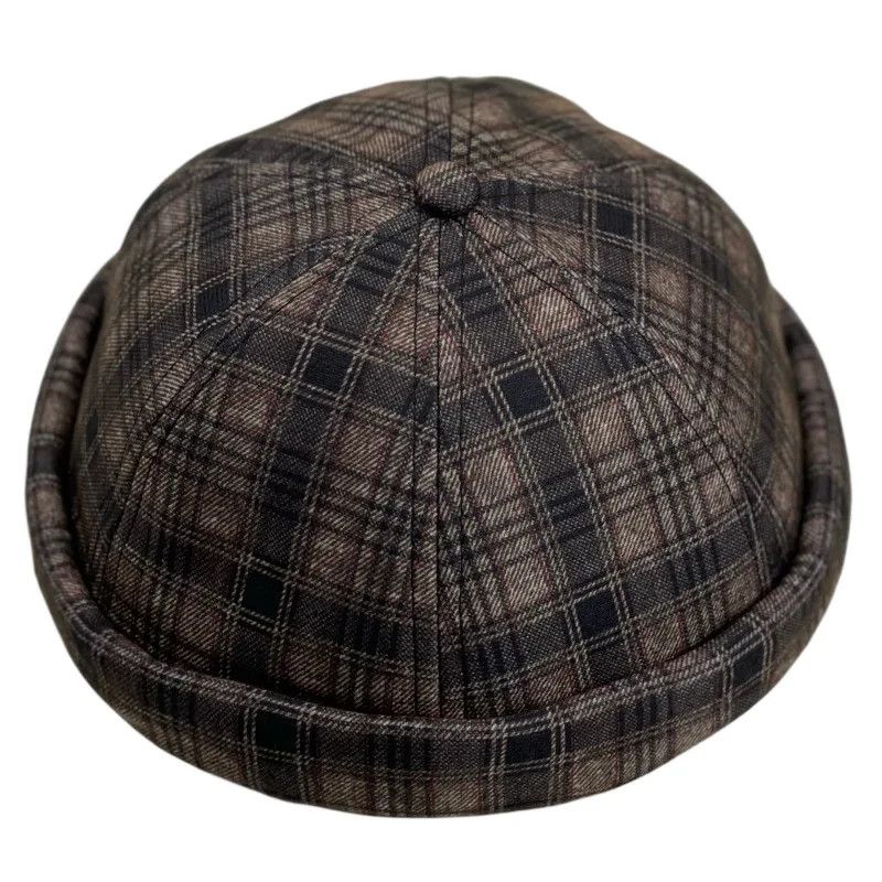 Vintage Ethnic Style Brimless Hip Hop Cap Bonnet Size ONE SIZE - 1 Thumbnail