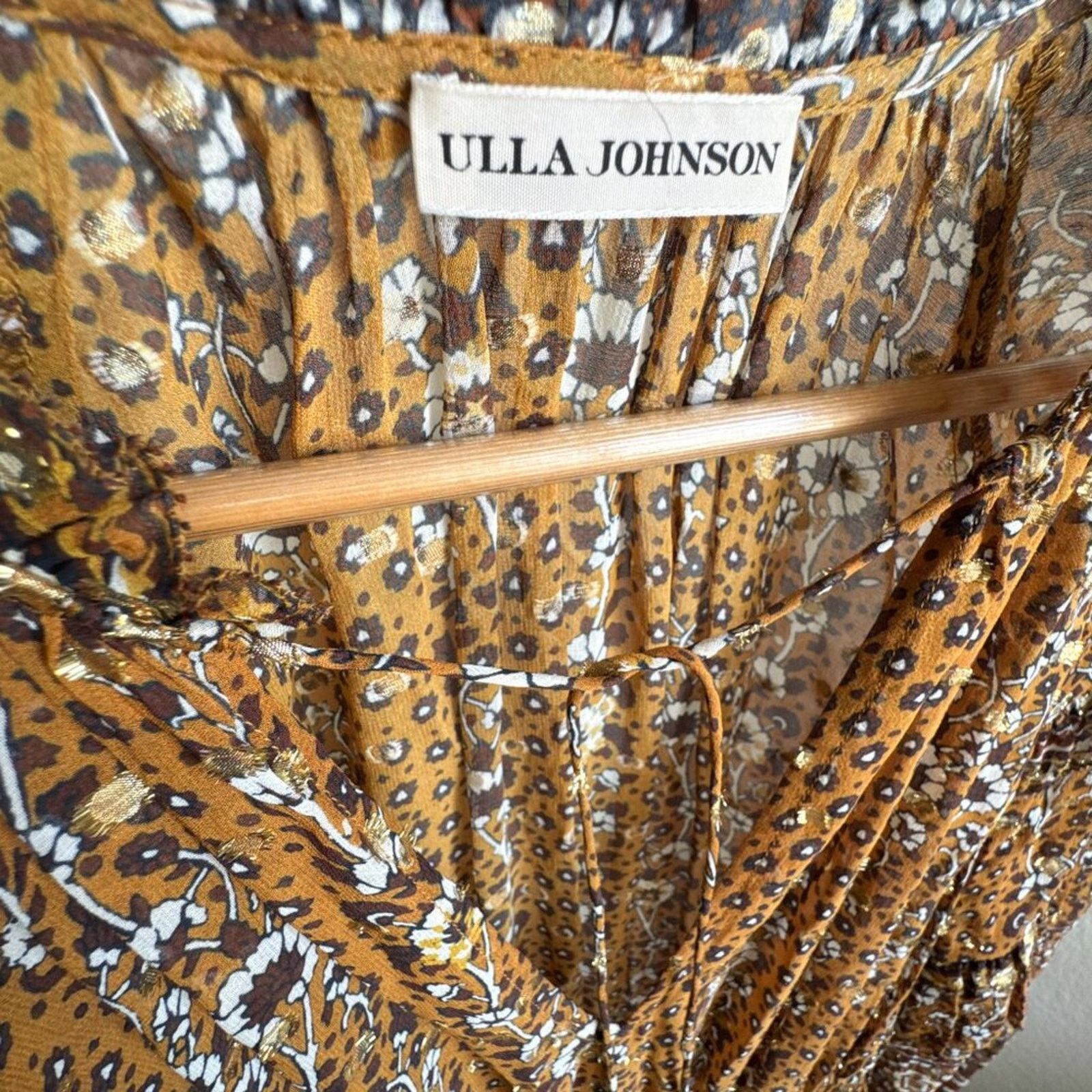 Ulla Johnson Ulla Johnson Erisa Mini Dress Ochre gold Size 2 Size XS / US 0-2 / IT 36-38 - 3 Thumbnail