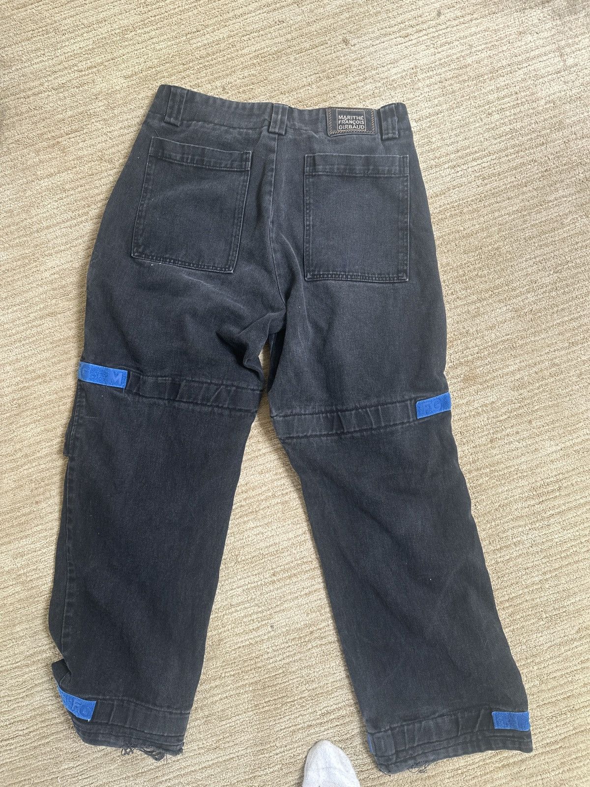 Marithe + Francois Girbaud Blue Marithe francois Girbaud cargo pants Size US 34 / EU 50 - 3 Thumbnail