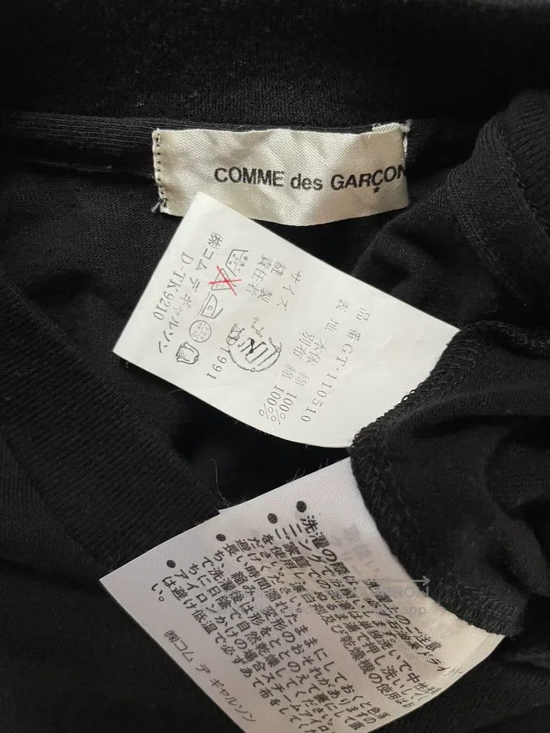 Comme des Garcons Comme Des Garcons Short Sleeve T-Shirt Shirt Short Sleeve Size S / US 4 / IT 40 - 7 Thumbnail