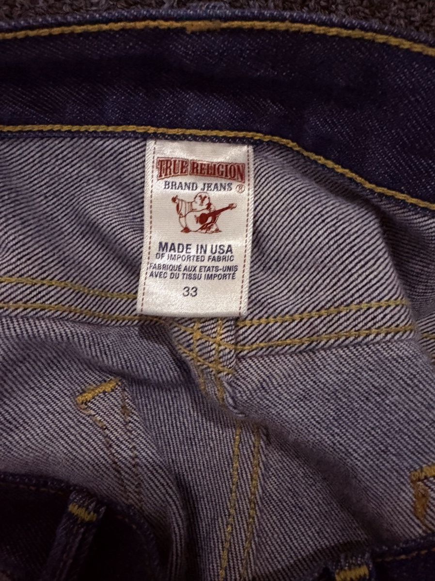 True Religion True Religion Blue Jeans Size US 33 - 4 Thumbnail