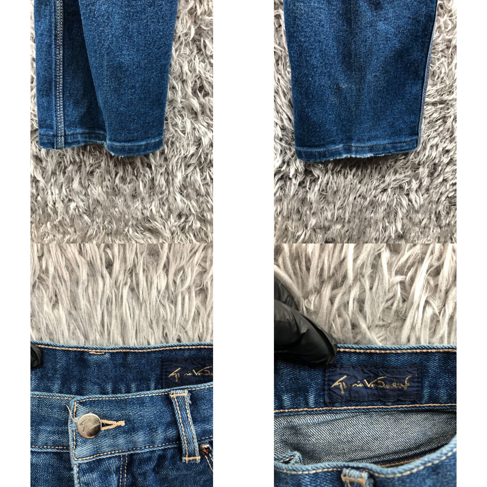Gloria Vanderbilt Gloria Vanderbilt Jeans Size 10 Womens Medium Wash Blue Denim 5-Pocket Straight Regular Rise Belt Loops Cotton Size 32" / US 10 / IT 46 - 8 Thumbnail