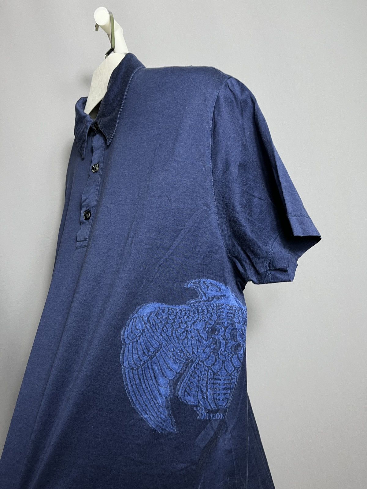 Billionaire Couture billionaire couture polo shirt blue mens italy cotton Size US XL / EU 56 / 4 - 3 Thumbnail