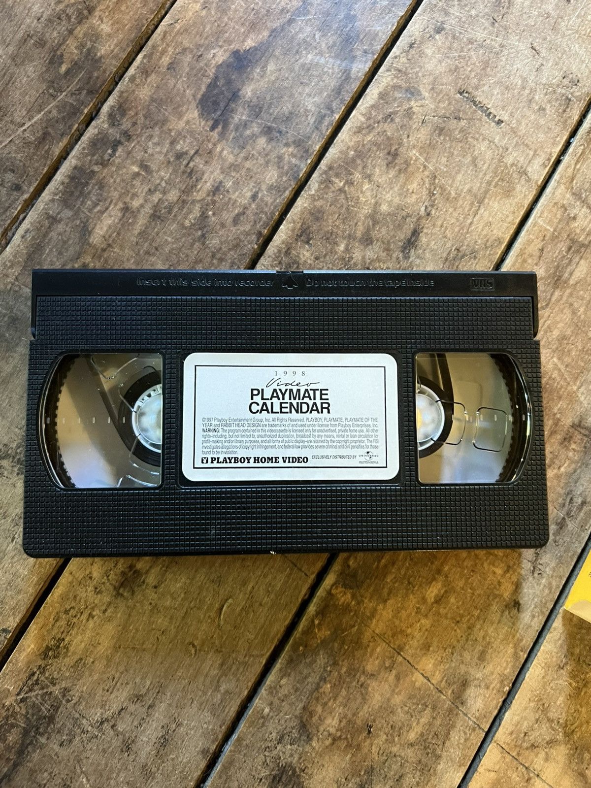 Vintage 1998 Playboy Video Playmate Calendar - VHS Movie Size ONE SIZE - 5 Thumbnail