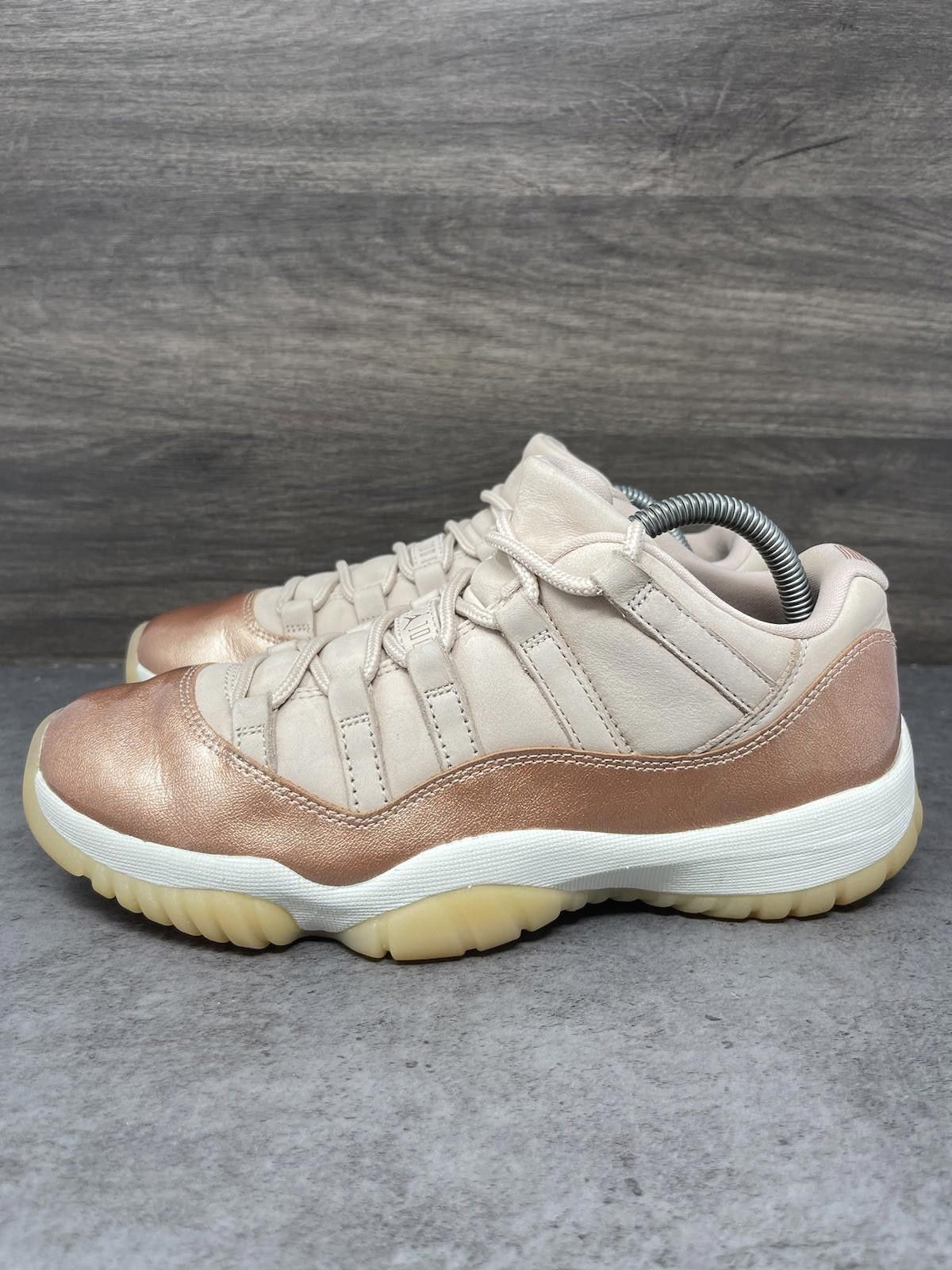 Jordan Brand Air Jordan 11 Low Rose Gold Womens Size 9 Sneakers Size US 9 / IT 39 - 1 Thumbnail