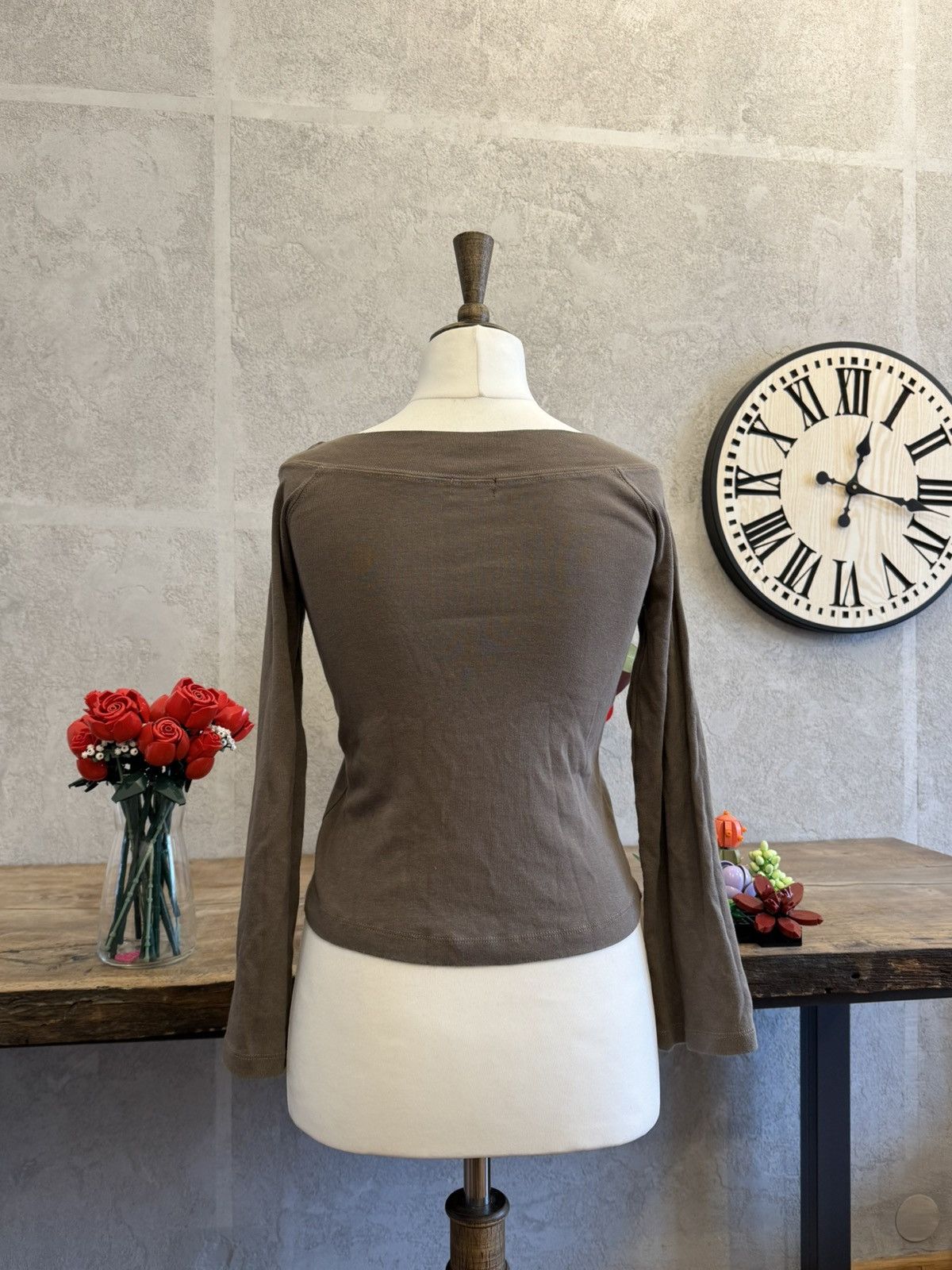 Vintage Vintage avant garde longsleeve blouse cropped swag if6was9 Size M / US 6-8 / IT 42-44 - 2 Thumbnail