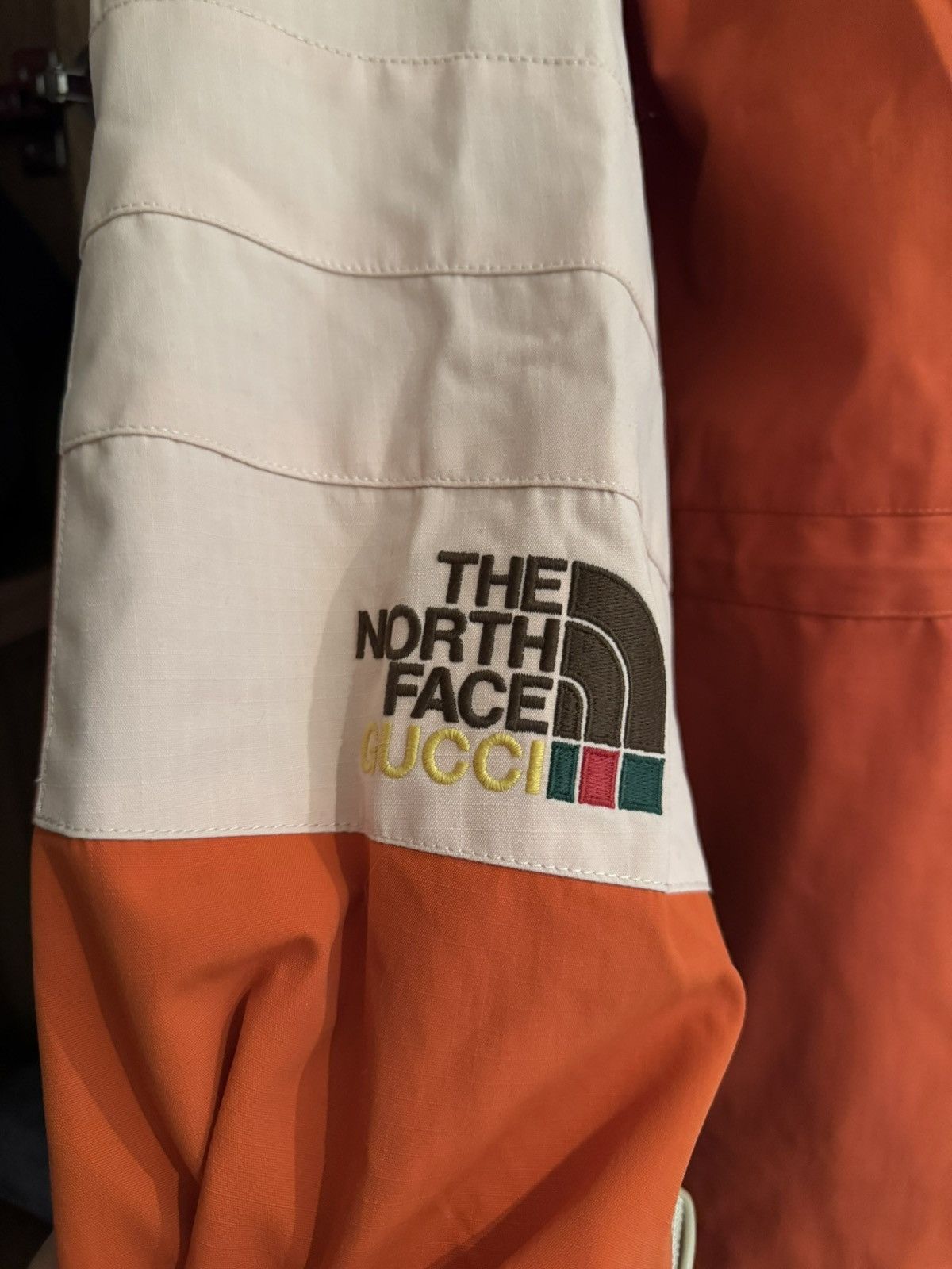 Gucci × The North Face Gucci x North Face Orange Hooded Mountain Jacket Size US M / EU 48-50 / 2 - 6 Thumbnail