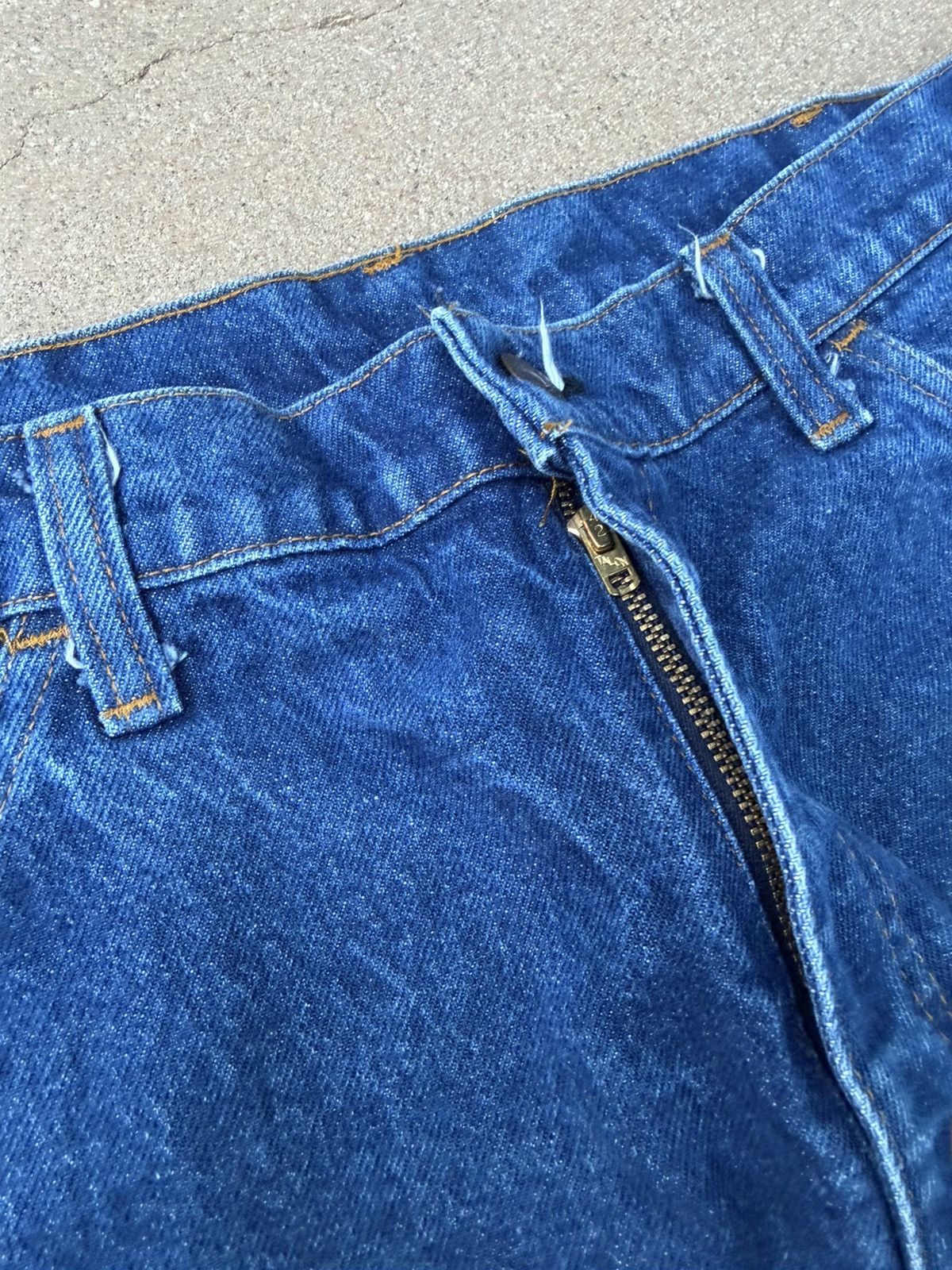 Levi's Vtg 80’s Levi’s 684 Orange Tab Bellbottom Flare Jeans 36x29 Size US 36 / EU 52 - 5 Thumbnail