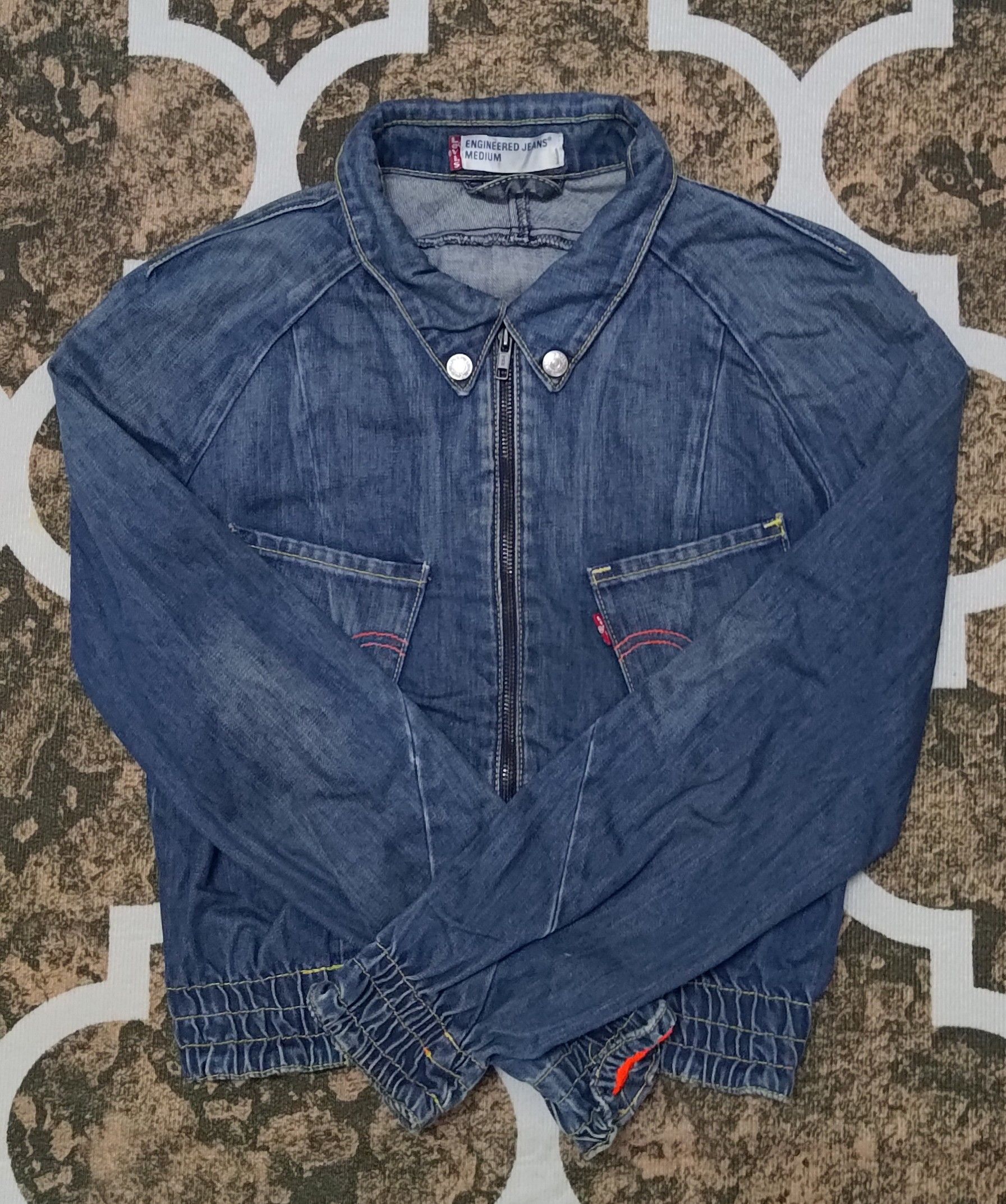 Levi's Levi's Enginered Jeans 70300 Draped Denim Jacket Size M / US 6-8 / IT 42-44 - 1 Thumbnail