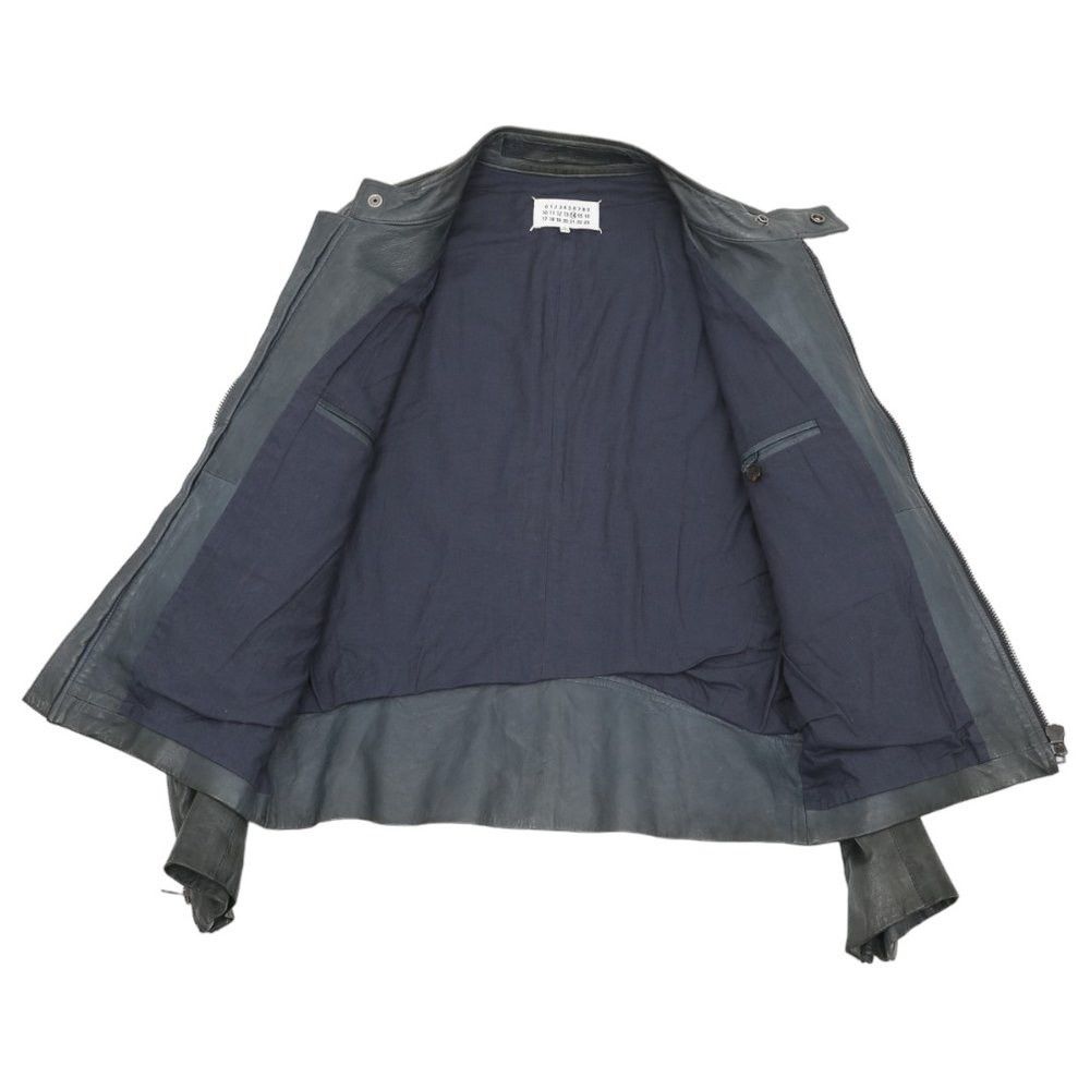Maison Margiela Maison Margiela FW 2008 Grey 5 - Zip Leather Jacket Size US M / EU 48-50 / 2 - 3 Thumbnail