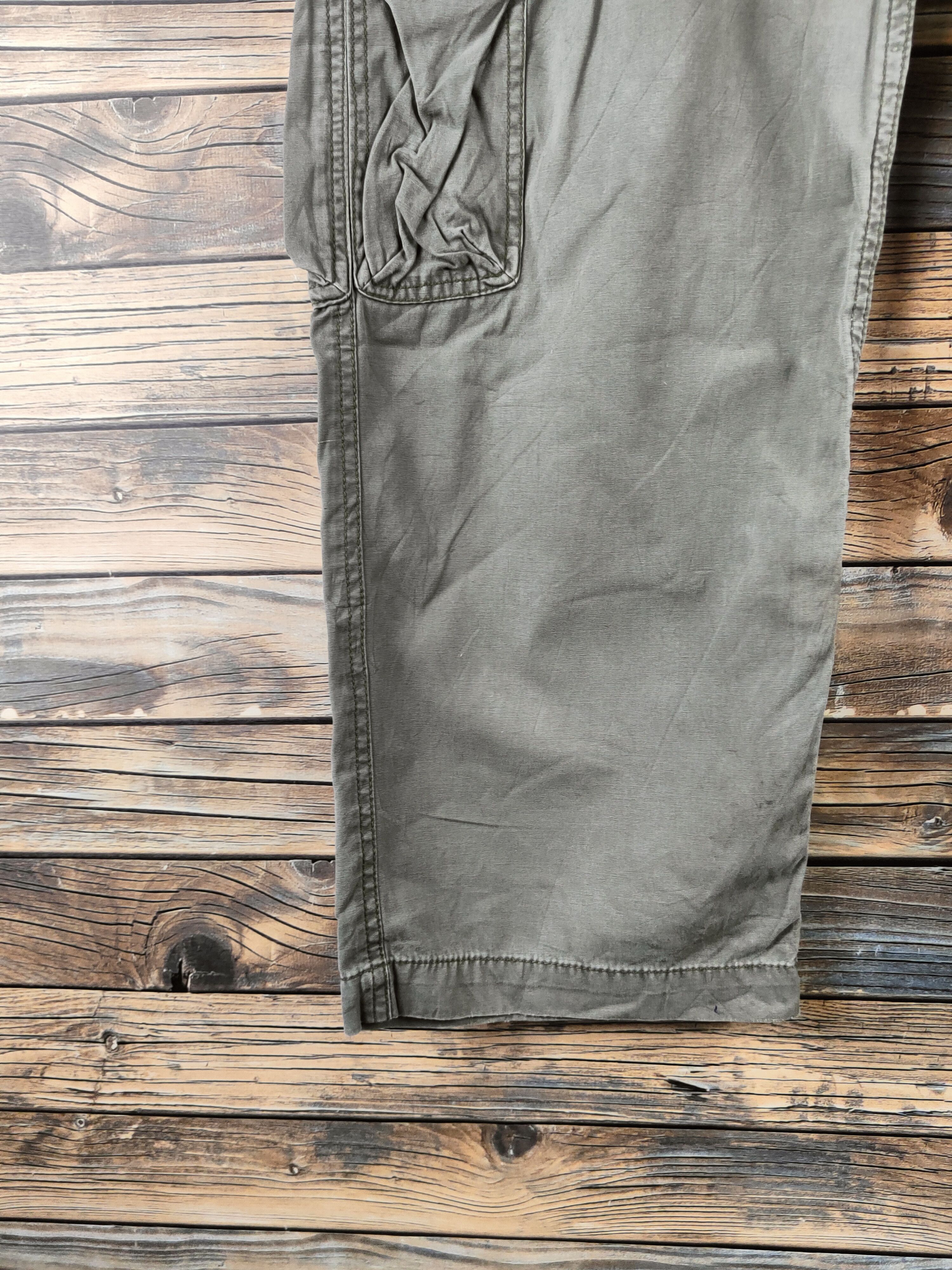 Generic Surplus DL Surplus Army Green Multipocket Cargo Pants #46-408 Size US 35 - 4 Thumbnail