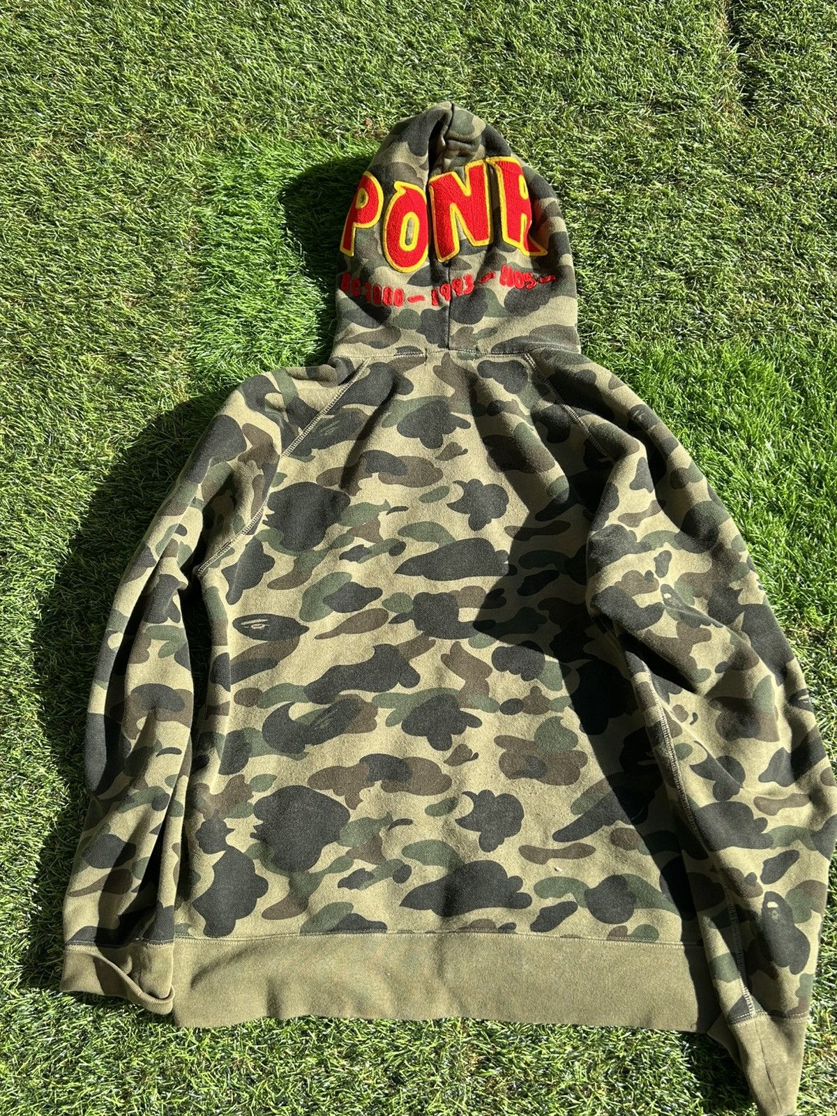 Bape 1st Camo 2nd Shark Full Zip Hoodie Size US M / EU 48-50 / 2 - 2 Thumbnail