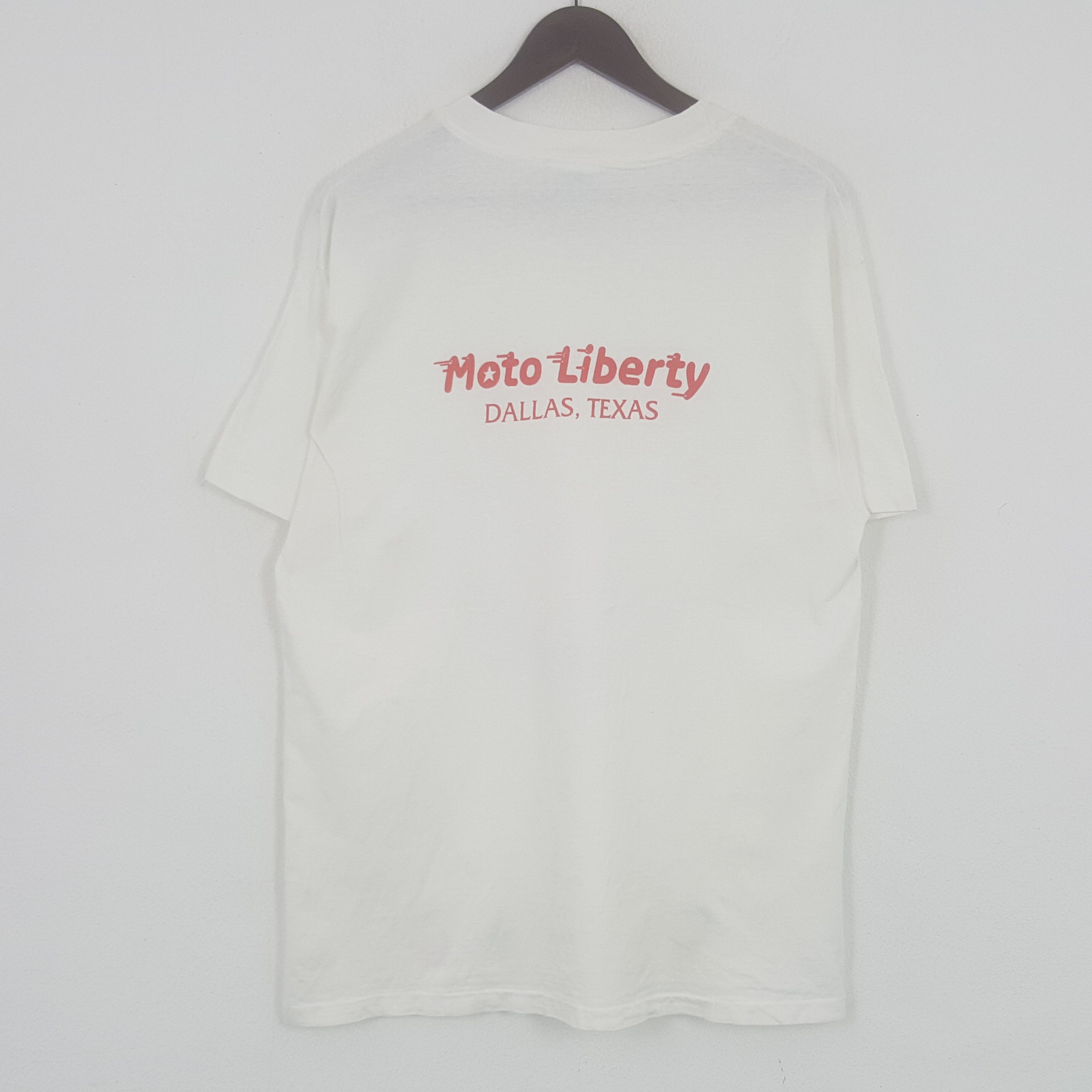 Vintage Vintage DUCATI Moto Liberty World Champions T-shirt Size US M / EU 48-50 / 2 - 4 Thumbnail