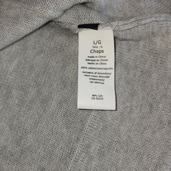 Chaps Chaps Grandpa Full Buttoned Collared Pocketed Long Sleeve Sz Size US L / EU 52-54 / 3 - 8 Thumbnail