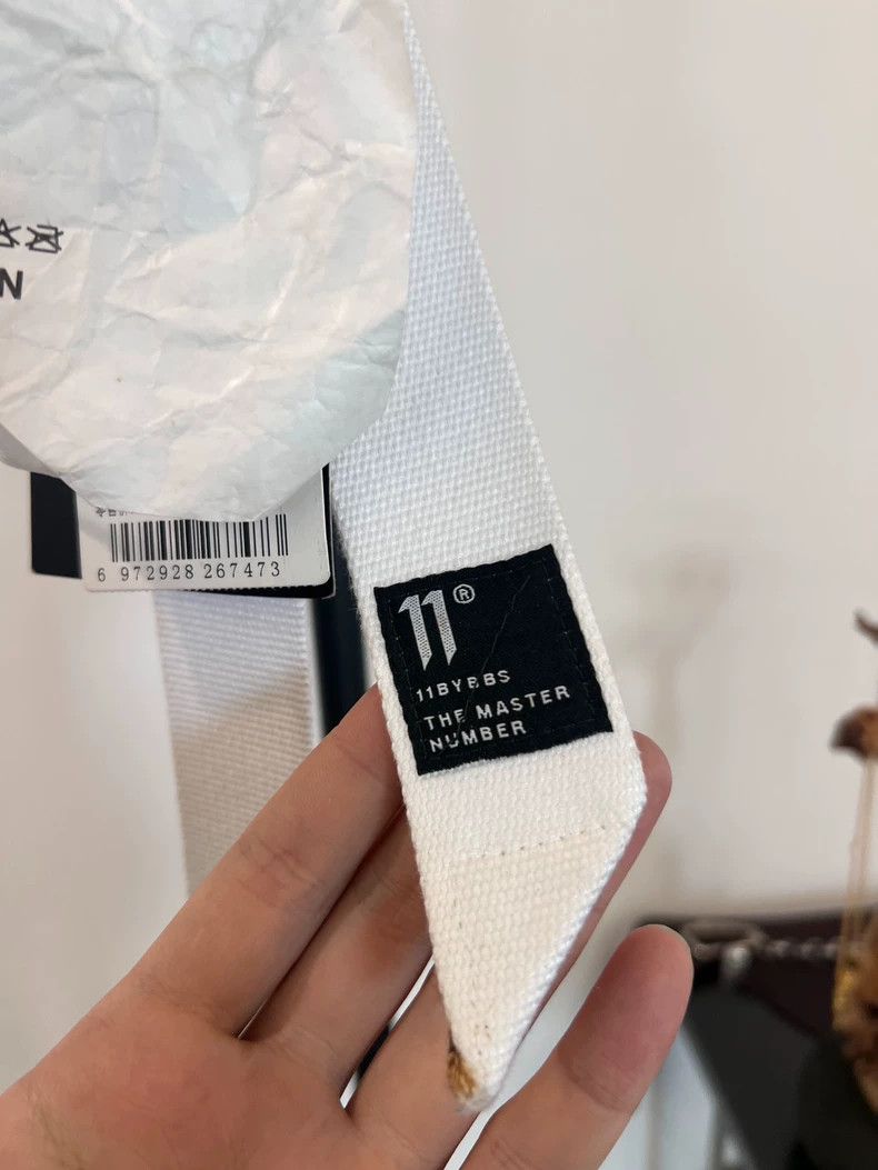 Boris Bidjan Saberi Boris Bidjan Saberi Canvas Belt Size ONE SIZE - 5 Thumbnail