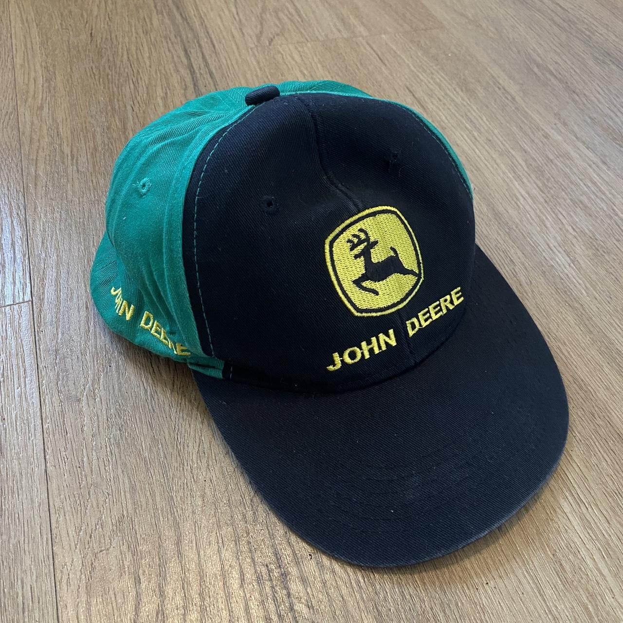 John Deere John Deere green and black snapback hat hats Size US M / EU 48-50 / 2 - 1 Thumbnail