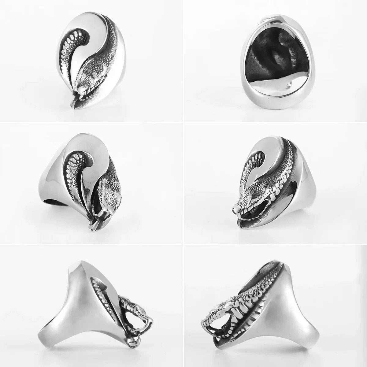 Japanese Brand × Vintage Coiled Snake Ring Size ONE SIZE - 5 Thumbnail