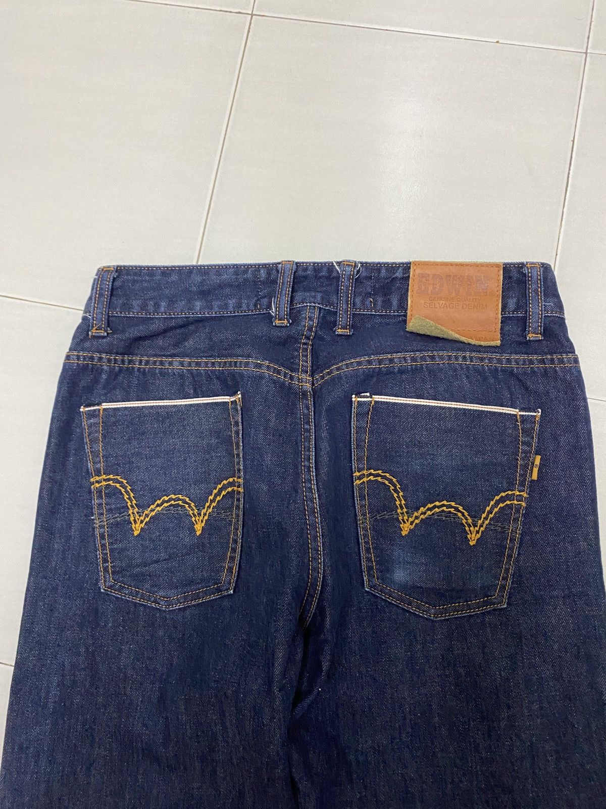 Edwin × Japanese Brand × Vintage EDWIN LIMITED 506 SELVEDGE JEANS Size US 31 - 7 Thumbnail