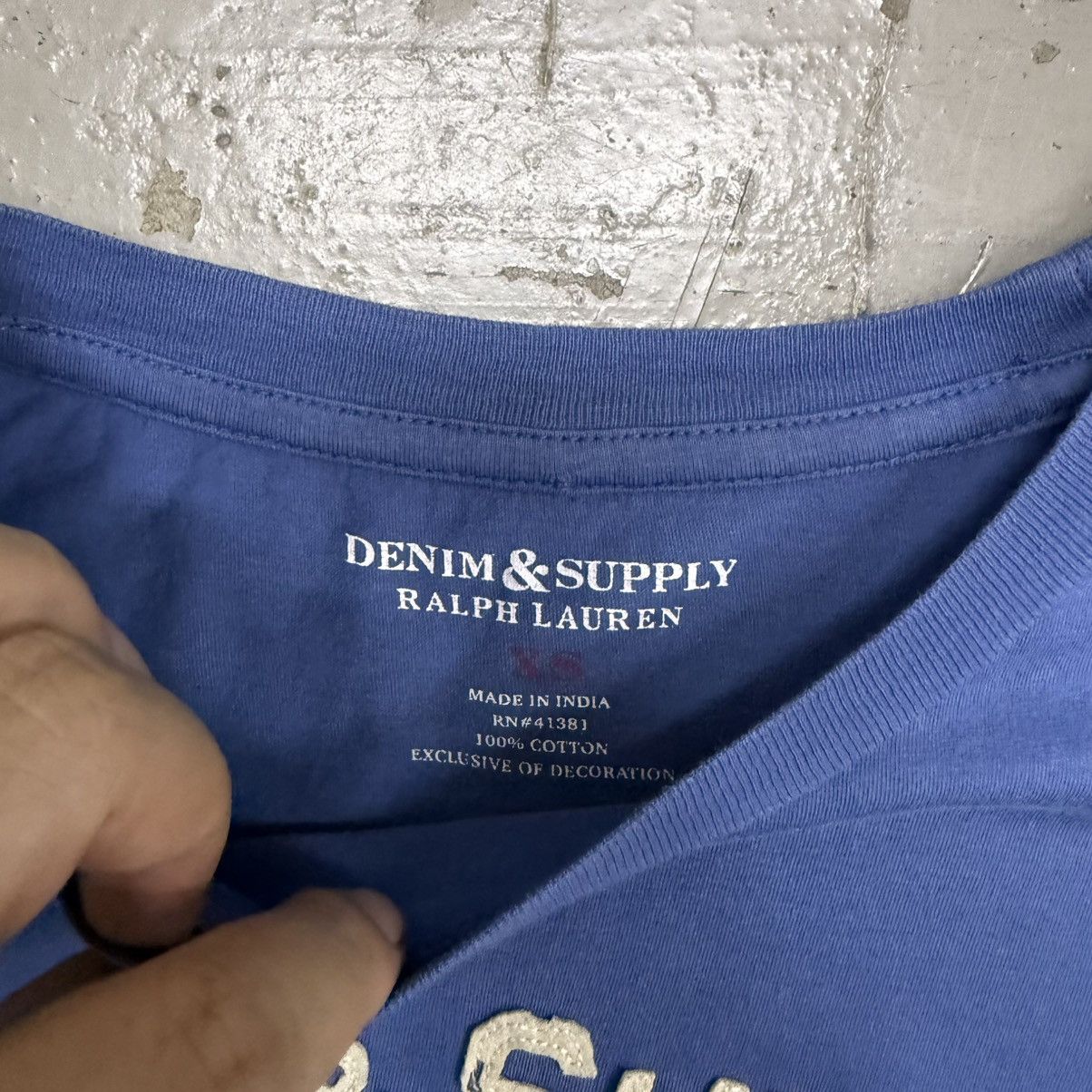 Denim & Supply Ralph Lauren Vintage Polo Ralph Lauren Denim Supply Distressed T-shirt Size XS / US 0-2 / IT 36-38 - 3 Thumbnail