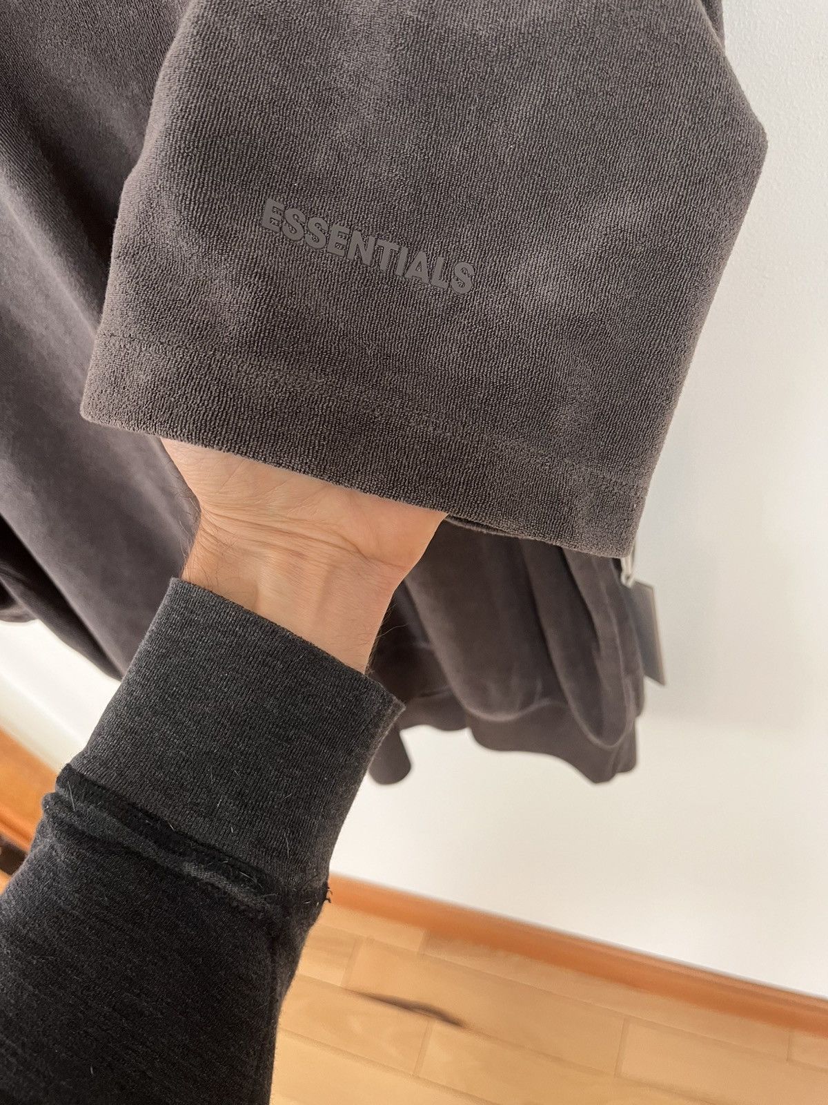 Fear of God Fear of God Essentials dark grey terrycloth polo Size US S / EU 44-46 / 1 - 3 Thumbnail