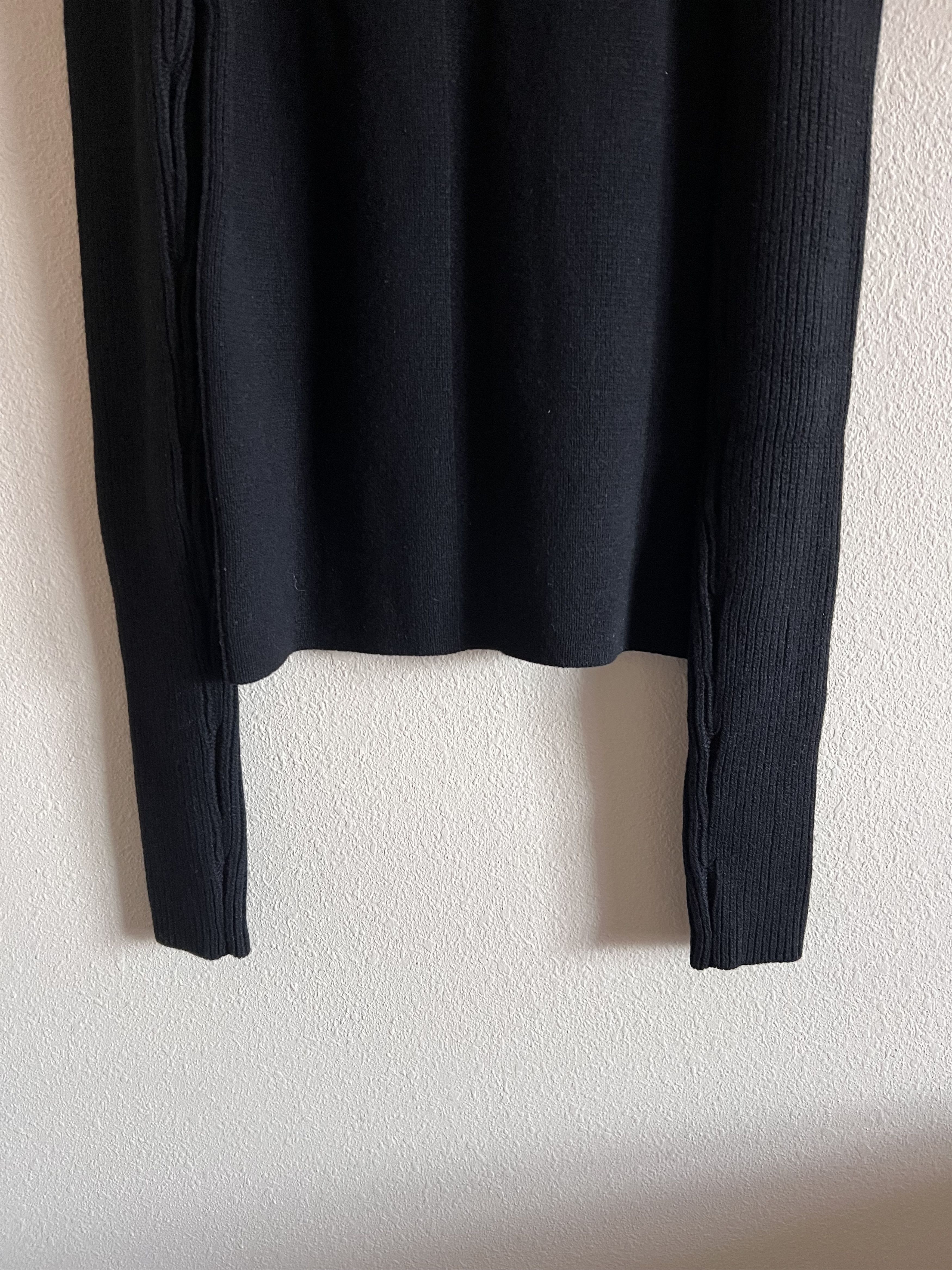 Rick Owens Rick Owens Tec Pullover Sweater in Black Size US S / EU 44-46 / 1 - 7 Thumbnail
