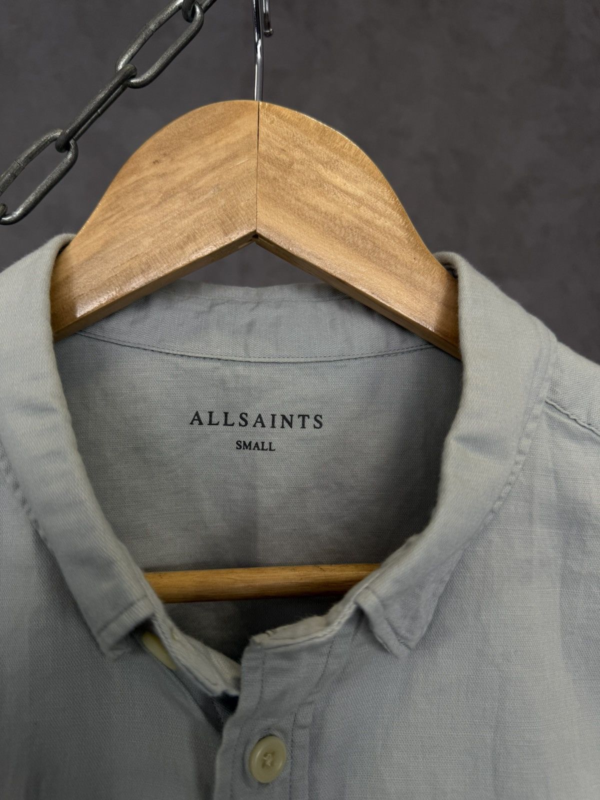 Allsaints Allsaints designer logo shirt Size US S / EU 44-46 / 1 - 3 Thumbnail