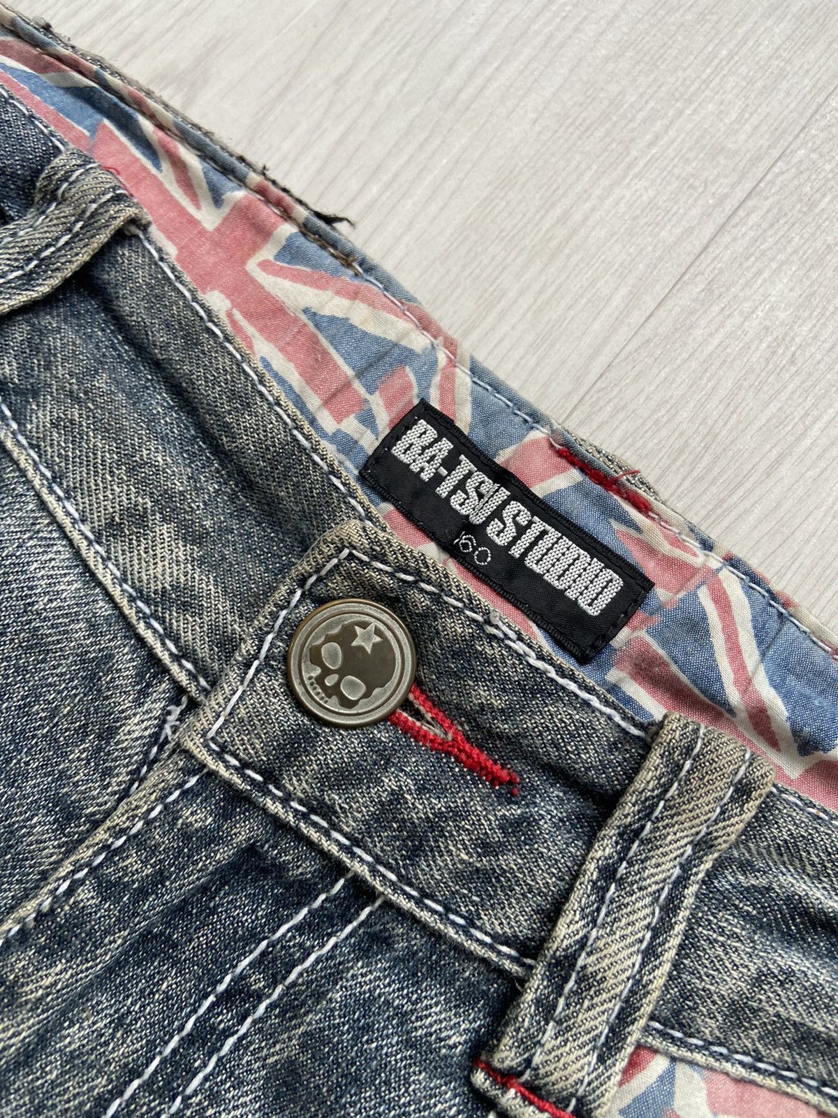 Japanese Brand Vintage Bat-Su Studio Britain Seditionairies Zipper Pants Size US 32 / EU 48 - 8 Thumbnail