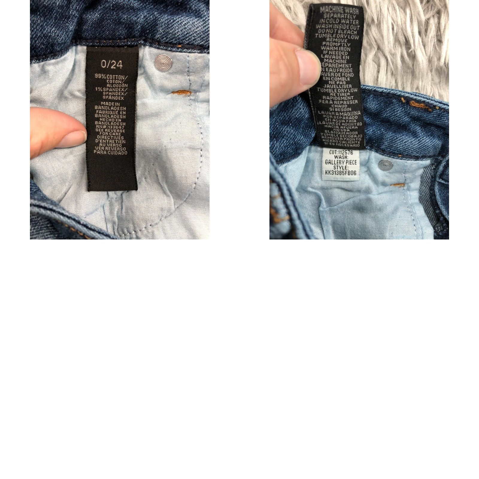 Vintage Kendall & Kylie Shorts Womens size 0 Drifter High Rise Dark Wash Blue Denim Jean Neighborhood Size 25" / US 0 / IT 36 - 8 Thumbnail