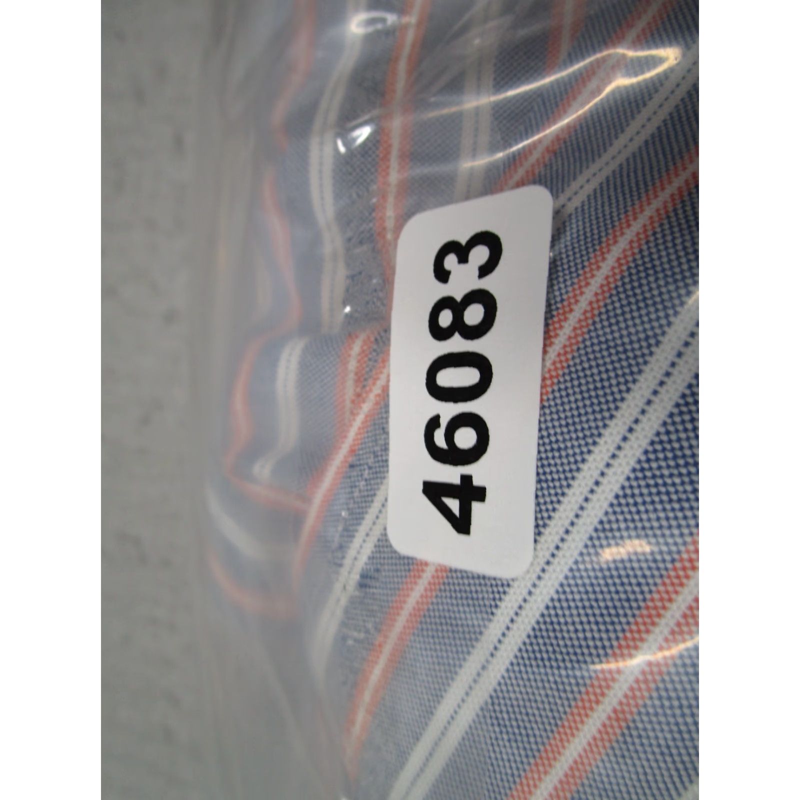 Brooks Brothers BROOKS BROTHERS Dress Shirt Men L Blue Orange Striped Supima Non-Iron Button-Down Collar Vintage: No Size 42R - 8 Thumbnail