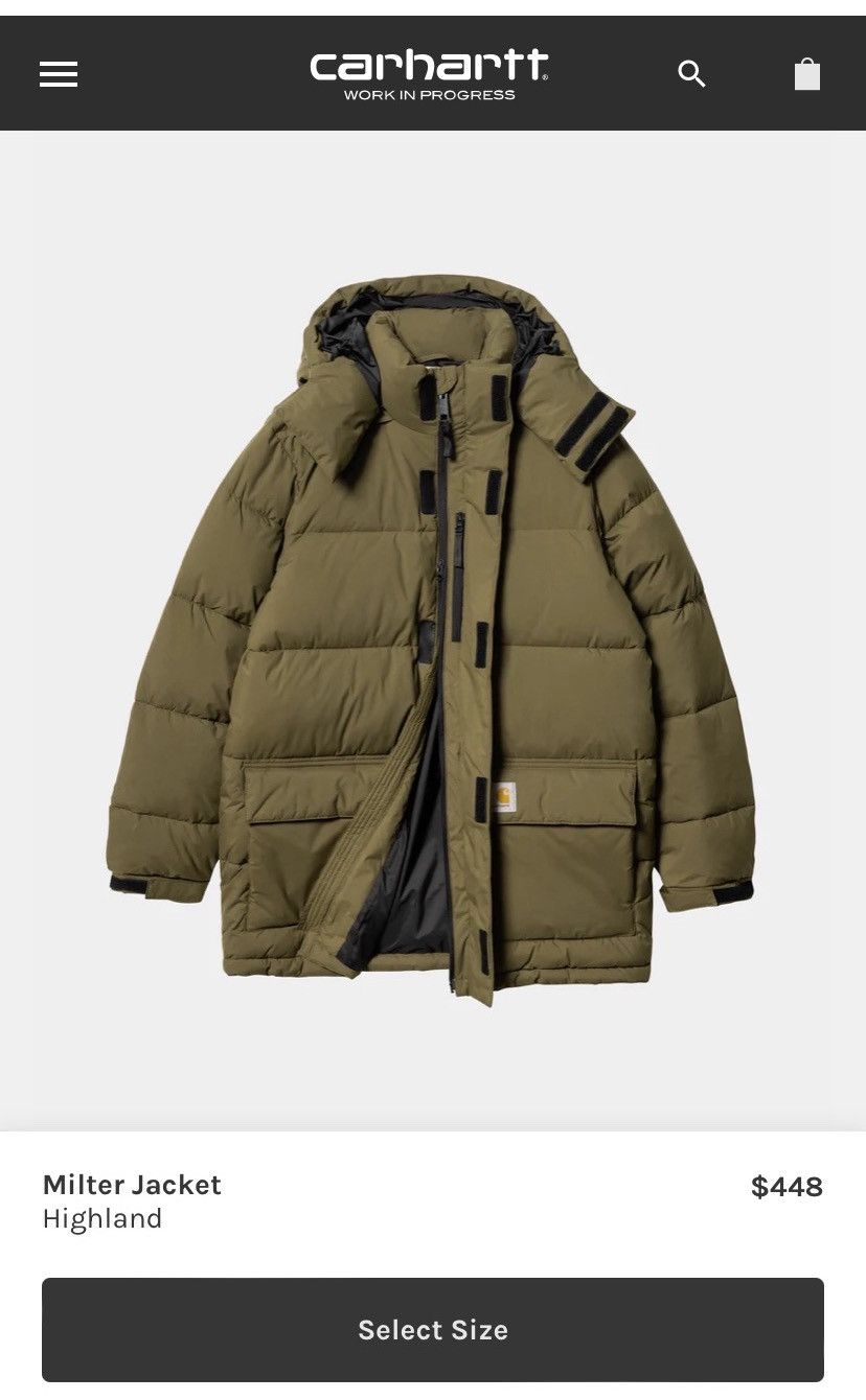 Carhartt Wip Carhartt WIP Milter Jacket Size US S / EU 44-46 / 1 - 1 Thumbnail