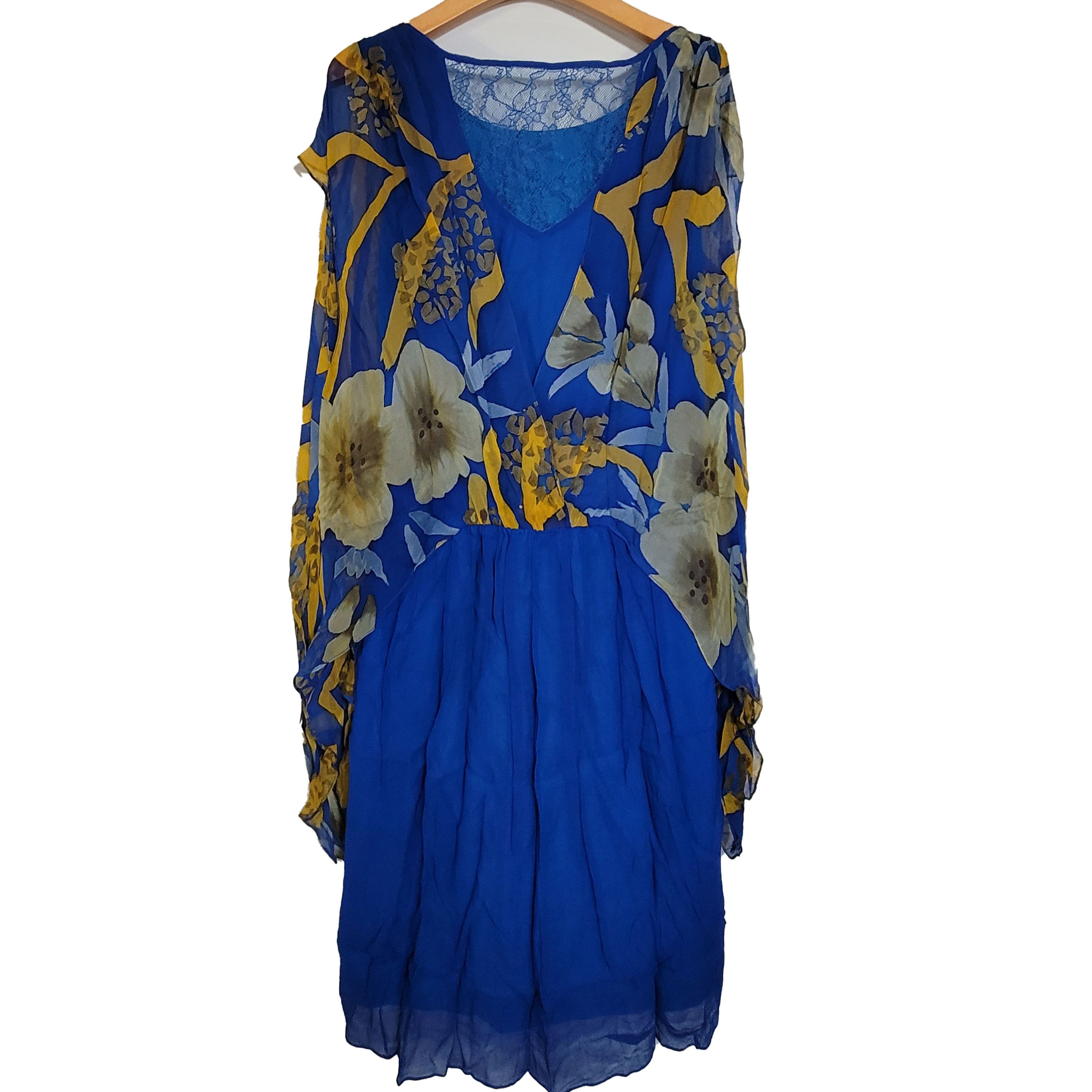 Other Women's Silk Size S Short Sleeve Tank Dress SCB815 Size S / US 4 / IT 40 - 1 Thumbnail