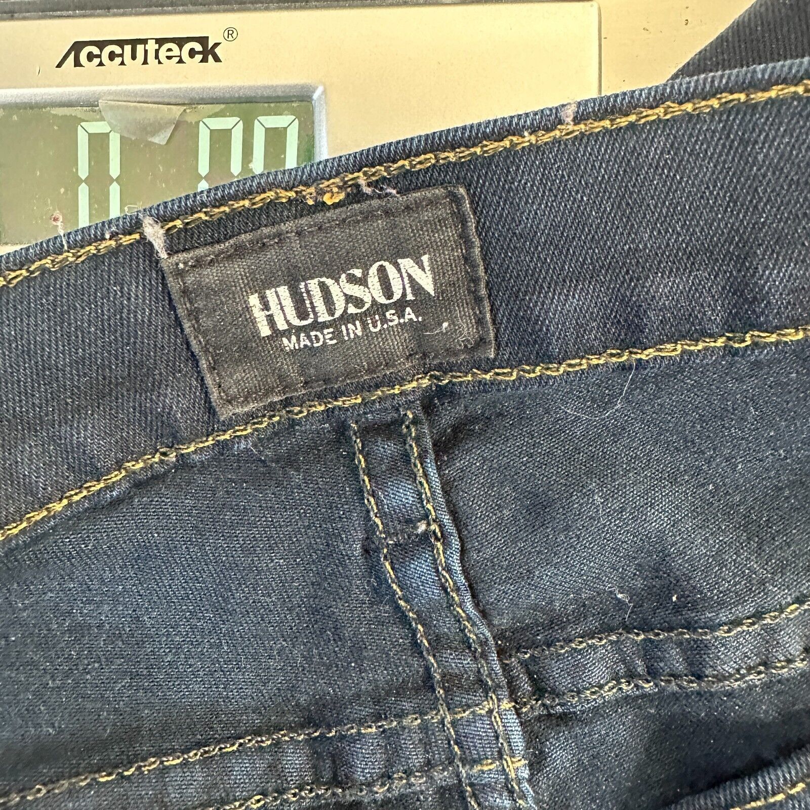 Hudson Hudson DarkAngel Flare Low-Rise 5 Pocket Denim Jean 26 Size 26" / US 2 / IT 38 - 9 Thumbnail